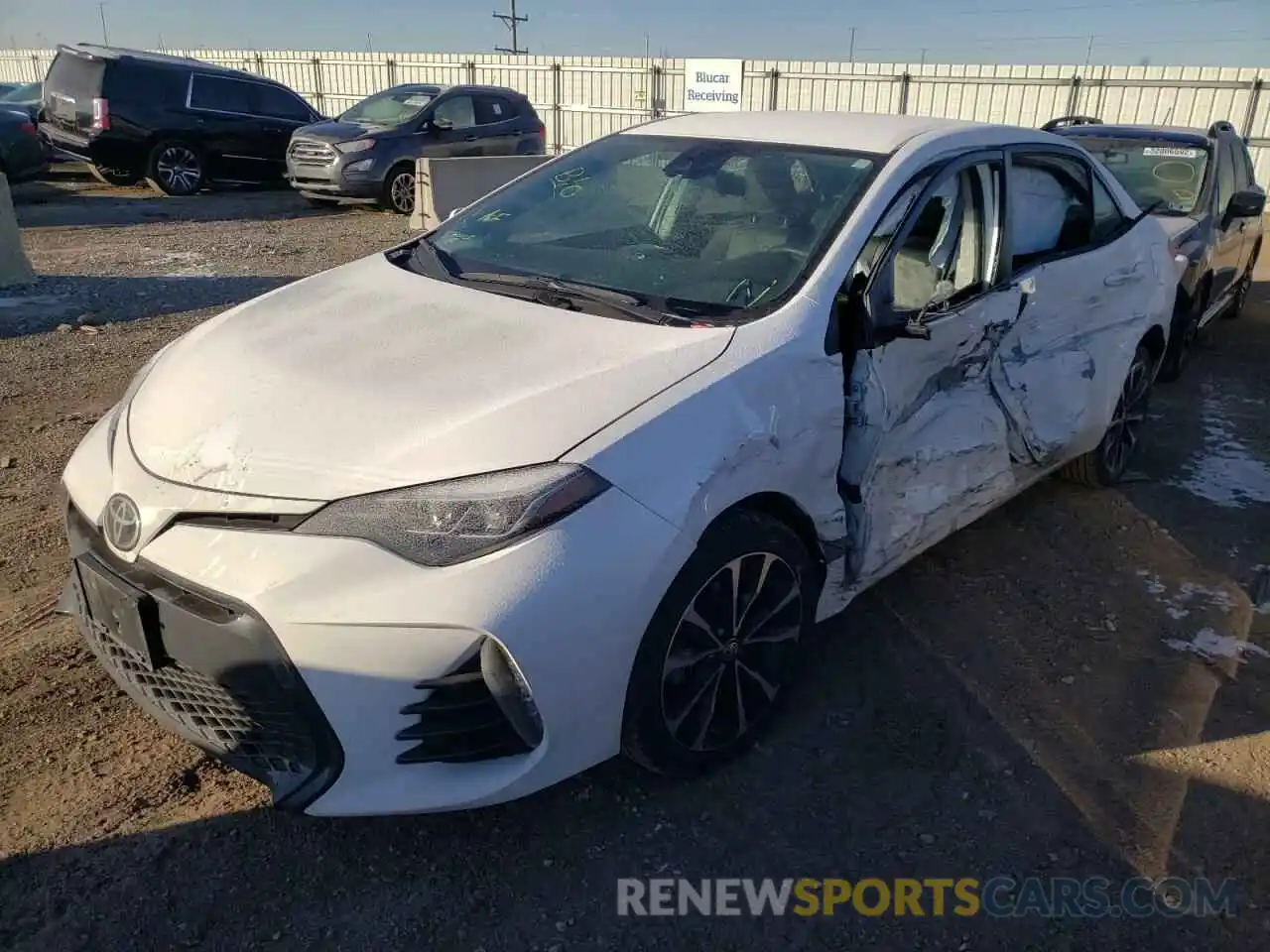 2 Photograph of a damaged car 2T1BURHE3KC185509 TOYOTA COROLLA 2019