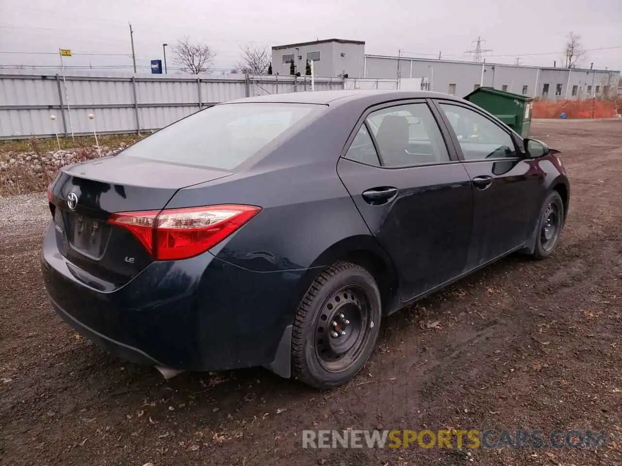 4 Photograph of a damaged car 2T1BURHE3KC186224 TOYOTA COROLLA 2019