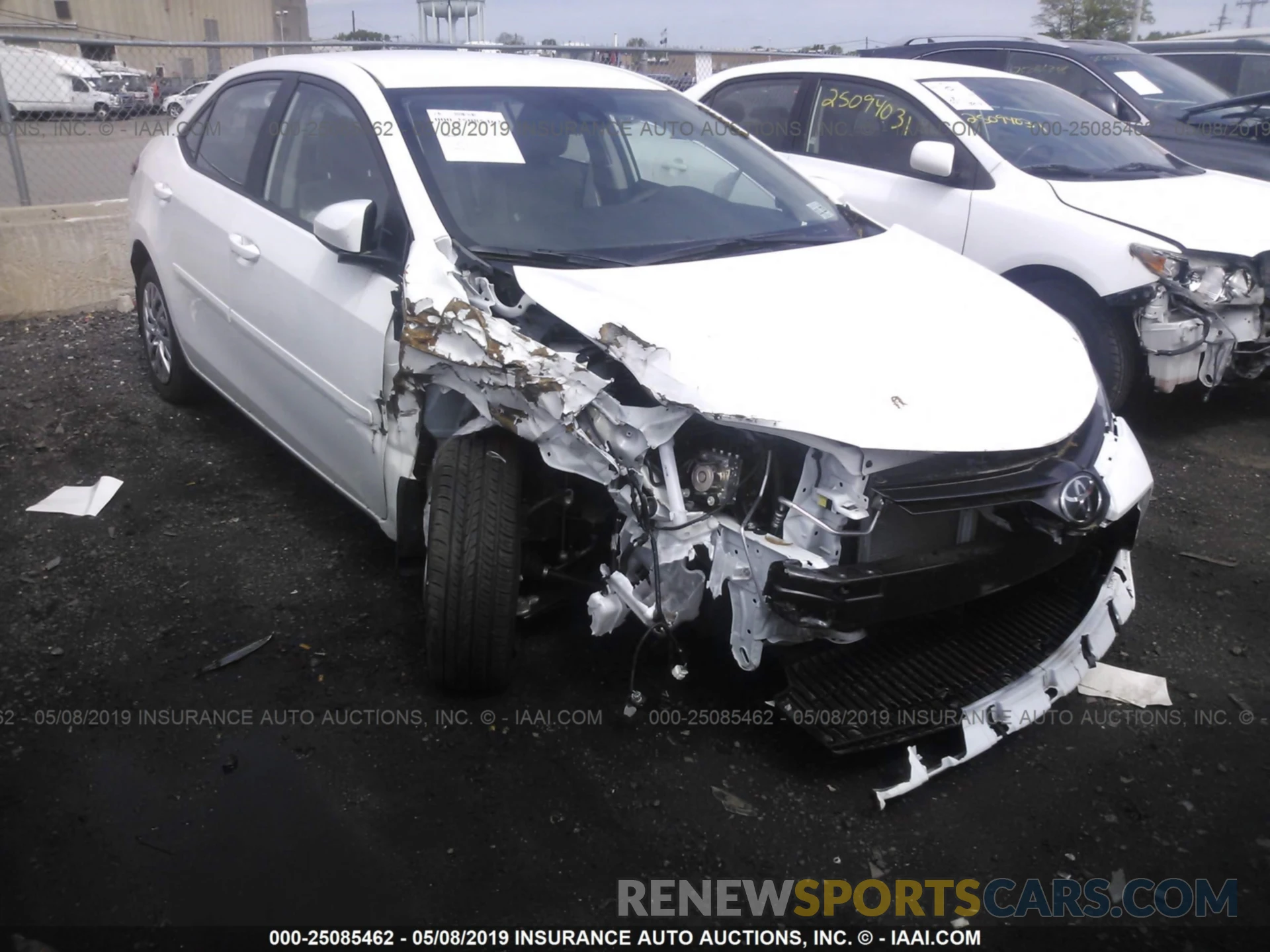 6 Photograph of a damaged car 2T1BURHE3KC187034 TOYOTA COROLLA 2019