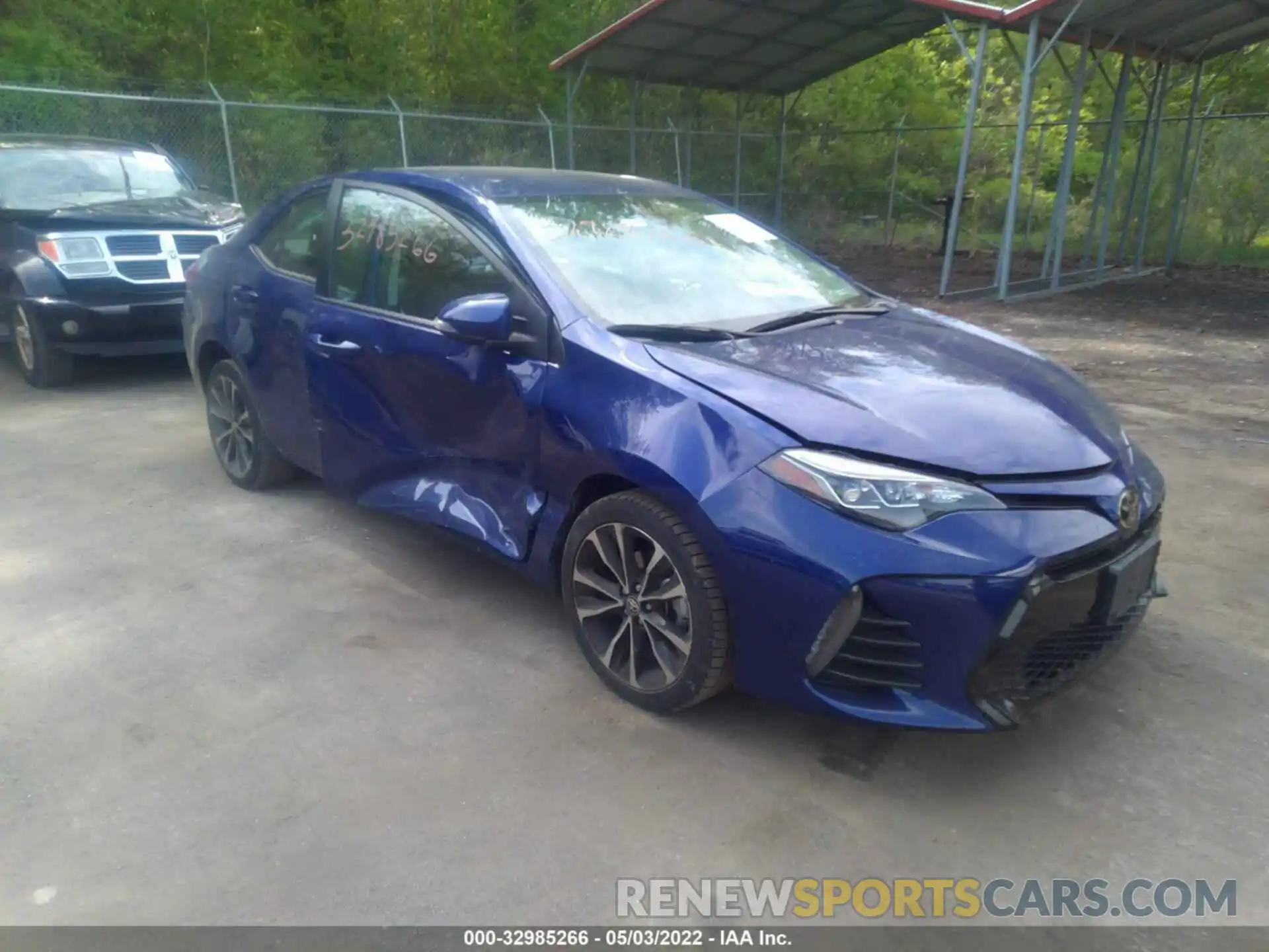 1 Photograph of a damaged car 2T1BURHE3KC187731 TOYOTA COROLLA 2019