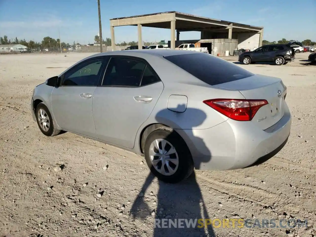 3 Photograph of a damaged car 2T1BURHE3KC188166 TOYOTA COROLLA 2019