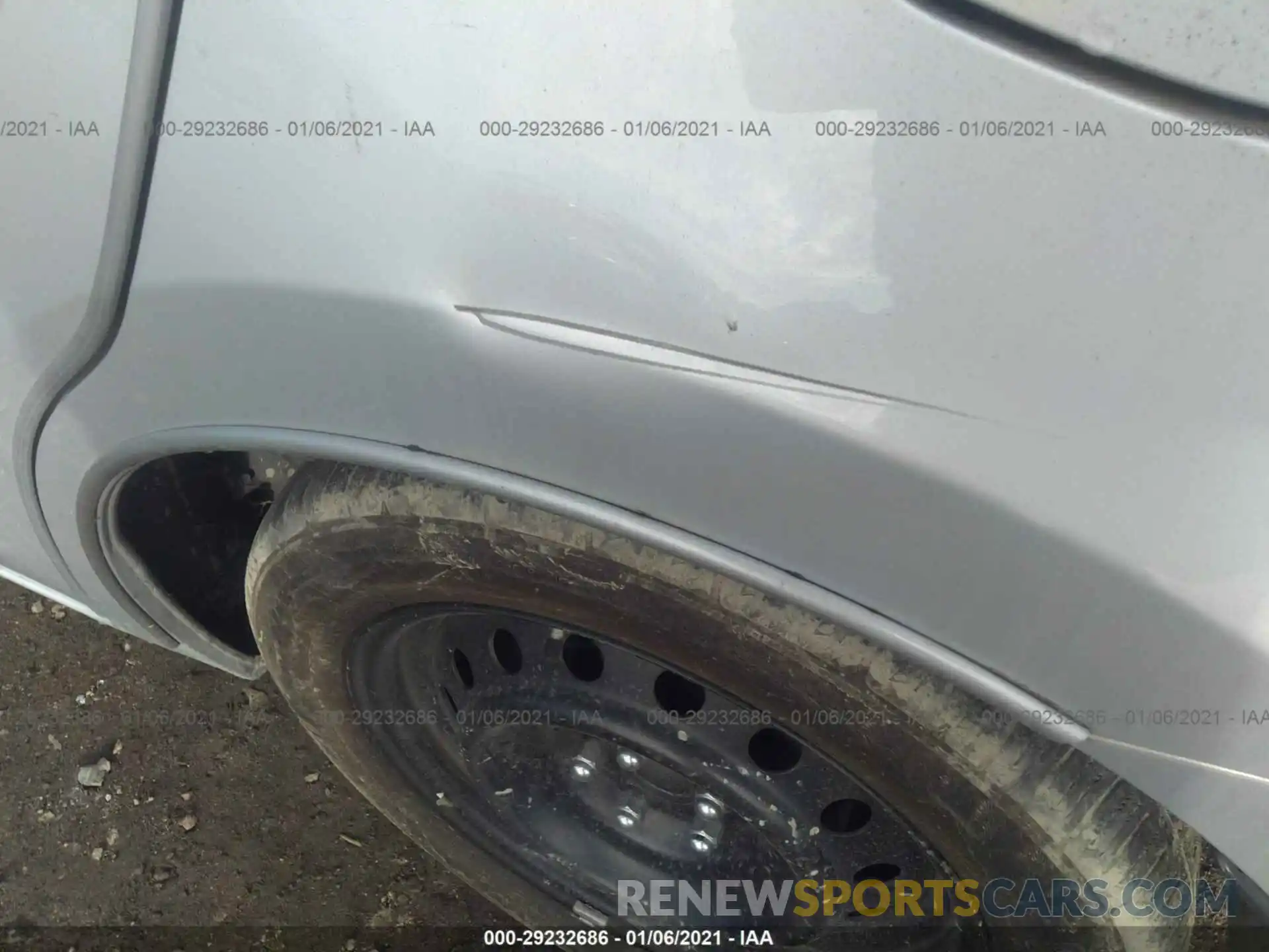 6 Photograph of a damaged car 2T1BURHE3KC188362 TOYOTA COROLLA 2019
