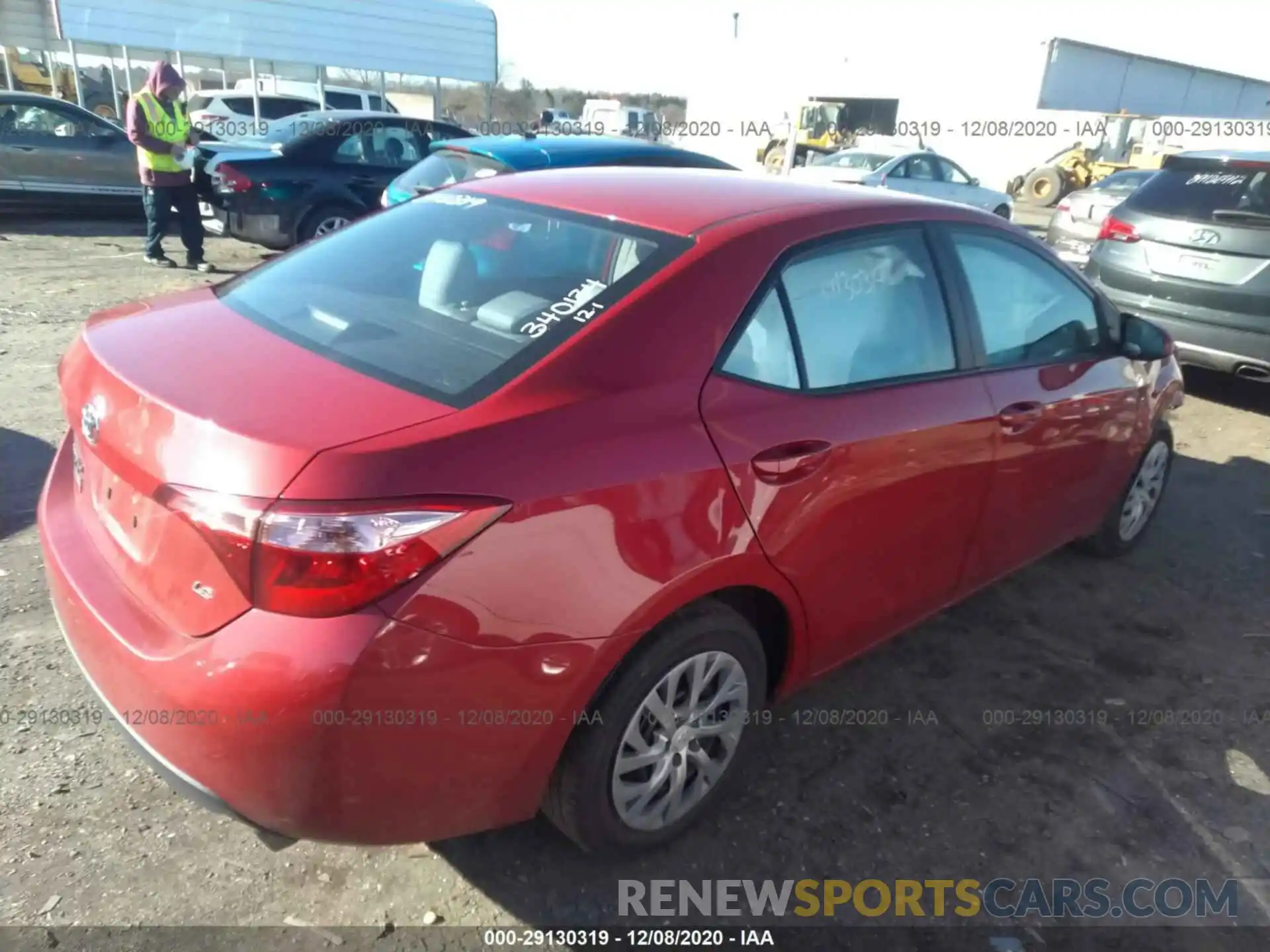 4 Photograph of a damaged car 2T1BURHE3KC188555 TOYOTA COROLLA 2019