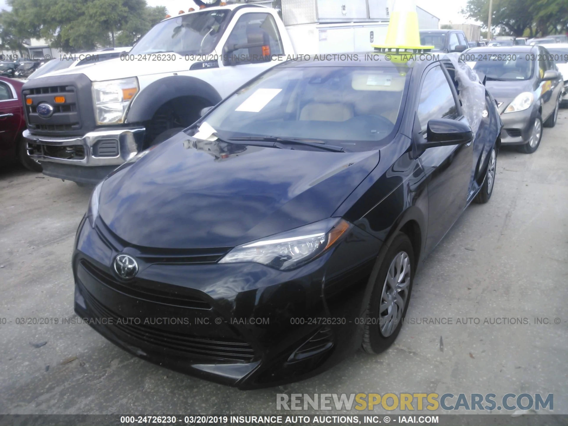 2 Photograph of a damaged car 2T1BURHE3KC188703 TOYOTA COROLLA 2019