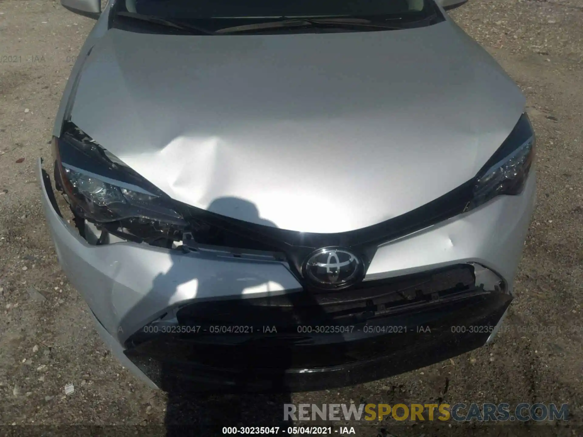 6 Photograph of a damaged car 2T1BURHE3KC188748 TOYOTA COROLLA 2019