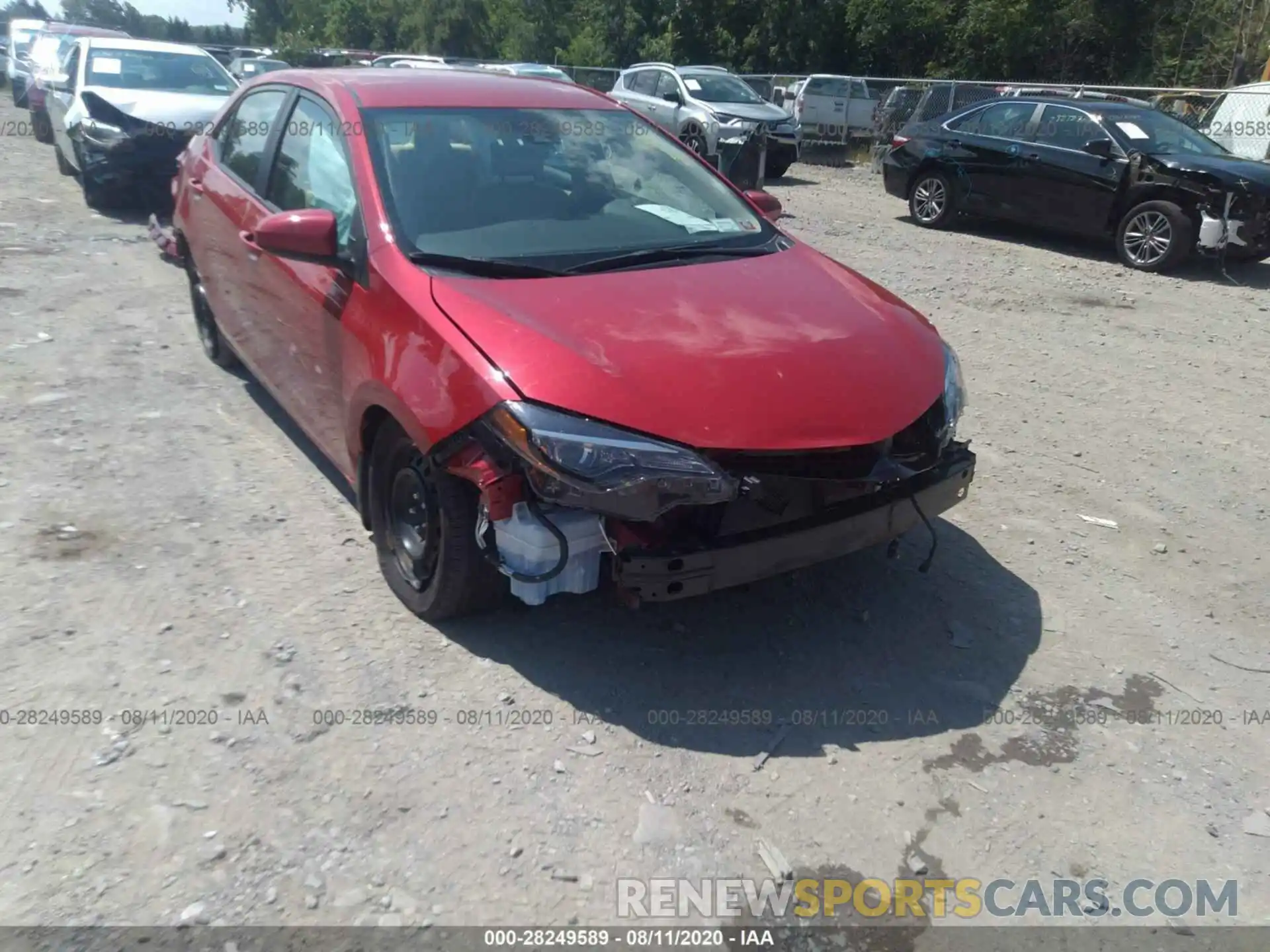 6 Photograph of a damaged car 2T1BURHE3KC189186 TOYOTA COROLLA 2019