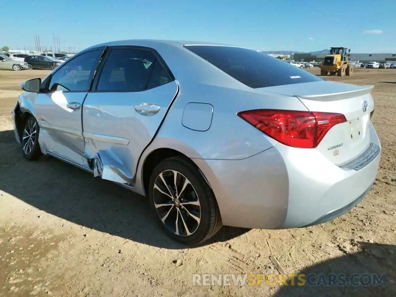 3 Photograph of a damaged car 2T1BURHE3KC190192 TOYOTA COROLLA 2019