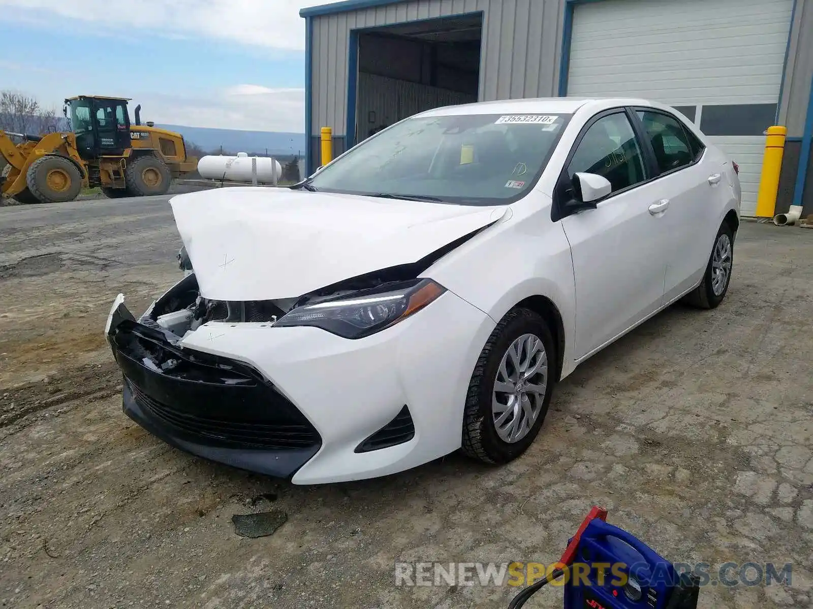 2 Photograph of a damaged car 2T1BURHE3KC190497 TOYOTA COROLLA 2019