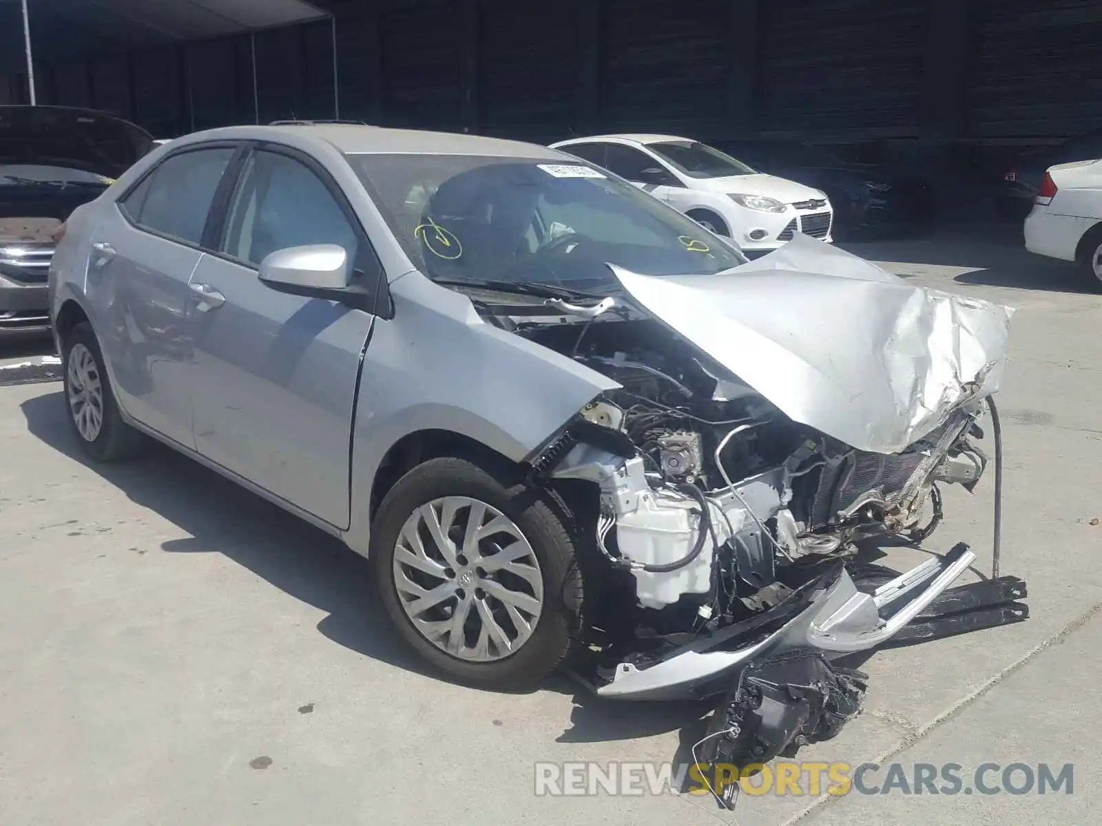 1 Photograph of a damaged car 2T1BURHE3KC190533 TOYOTA COROLLA 2019