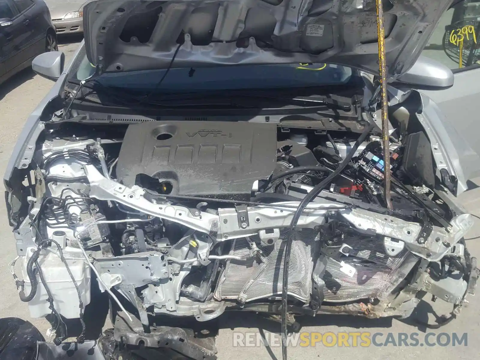 7 Photograph of a damaged car 2T1BURHE3KC190533 TOYOTA COROLLA 2019