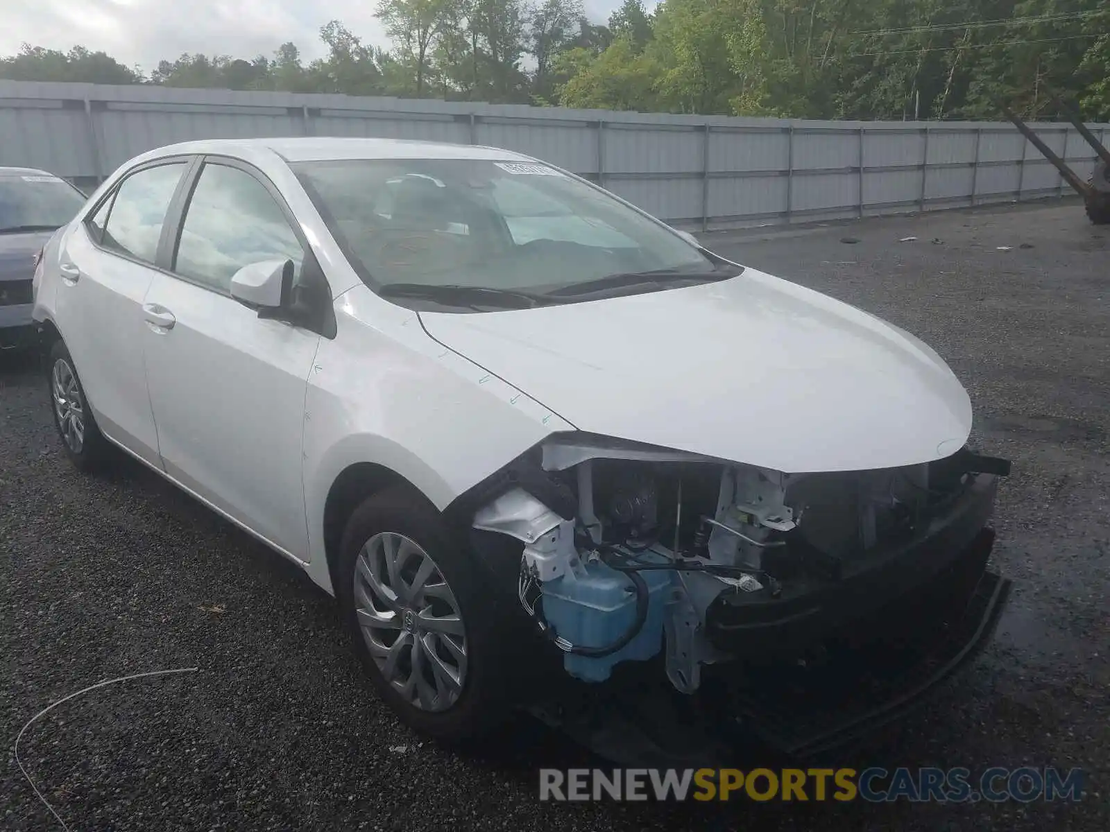 1 Photograph of a damaged car 2T1BURHE3KC190743 TOYOTA COROLLA 2019