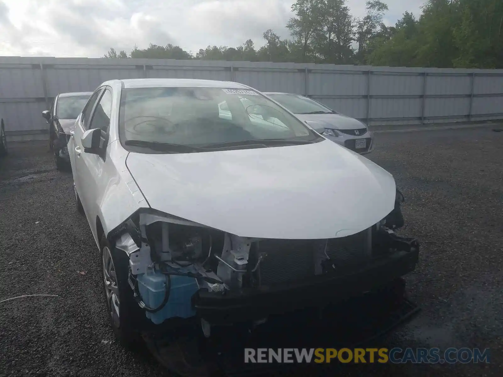 9 Photograph of a damaged car 2T1BURHE3KC190743 TOYOTA COROLLA 2019