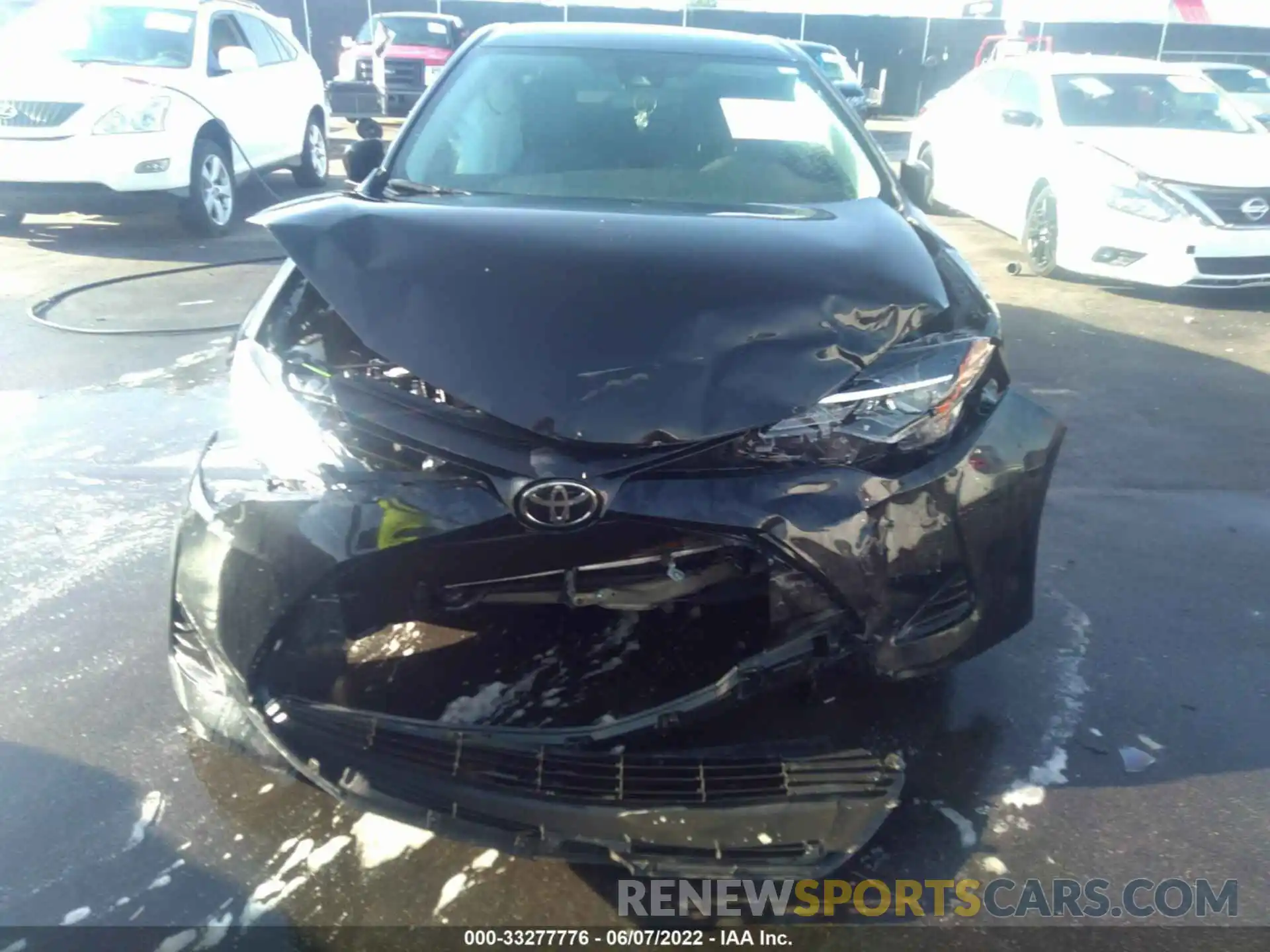 6 Photograph of a damaged car 2T1BURHE3KC191617 TOYOTA COROLLA 2019