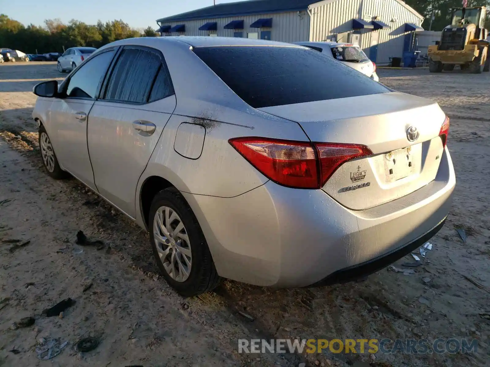 3 Photograph of a damaged car 2T1BURHE3KC193240 TOYOTA COROLLA 2019