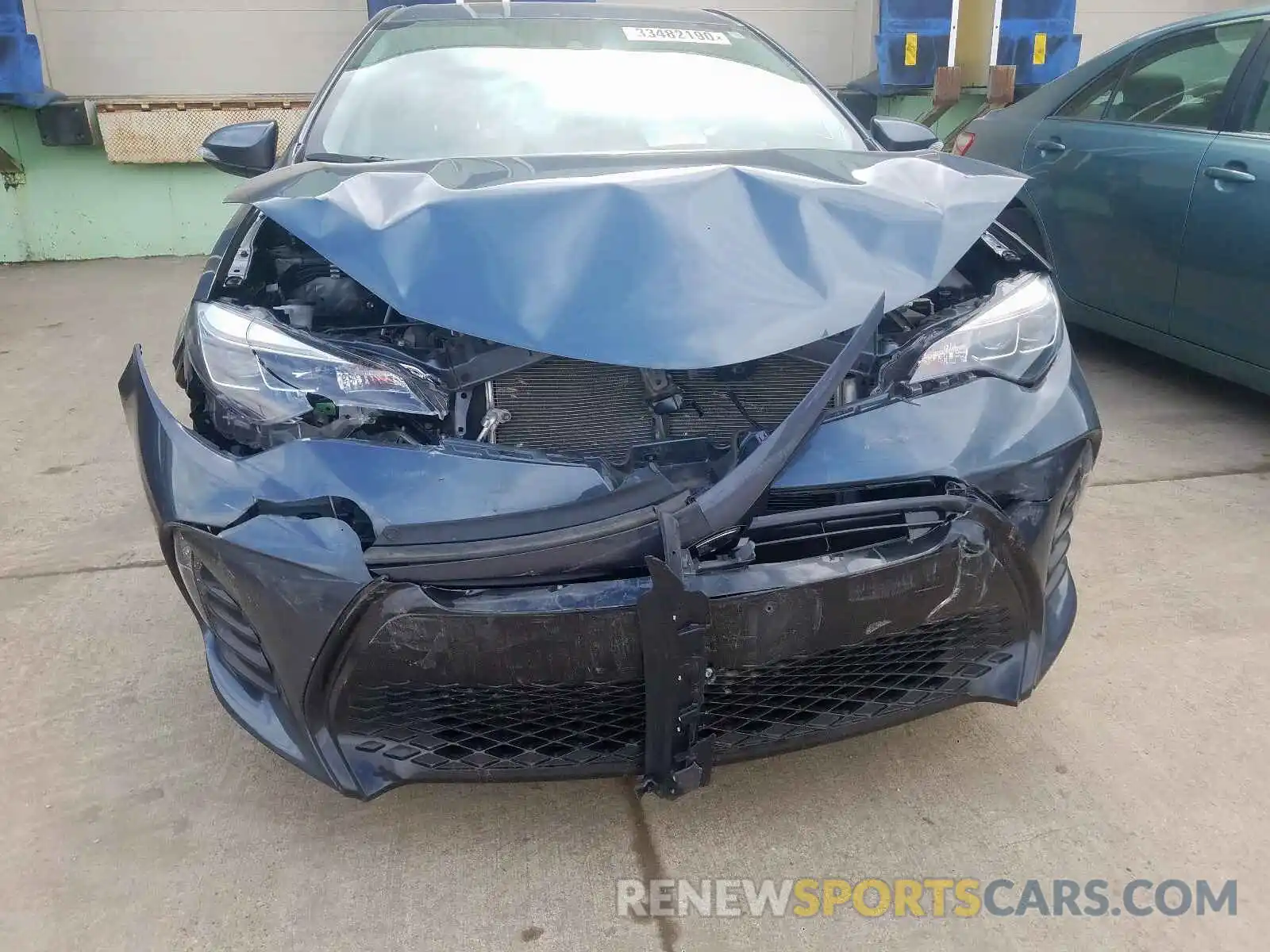 9 Photograph of a damaged car 2T1BURHE3KC194274 TOYOTA COROLLA 2019