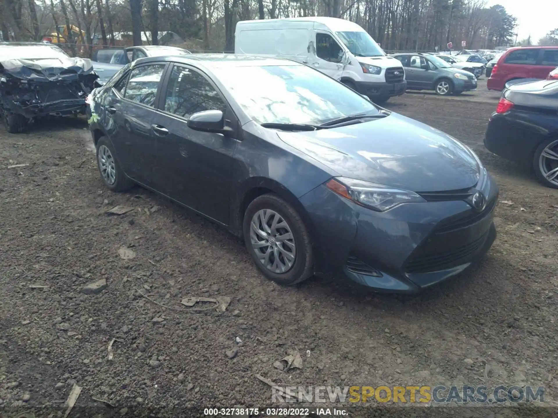 1 Photograph of a damaged car 2T1BURHE3KC194999 TOYOTA COROLLA 2019