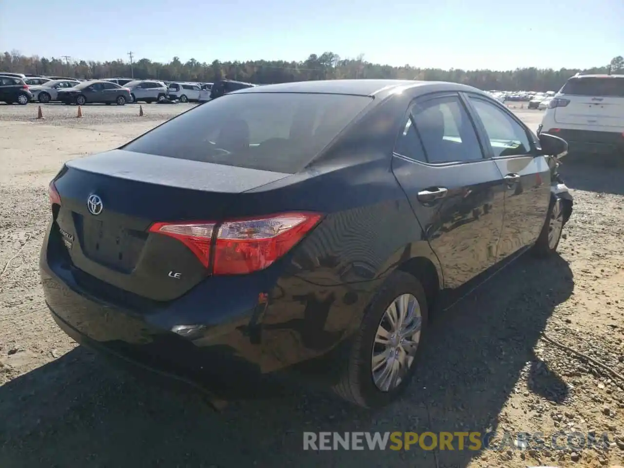 4 Photograph of a damaged car 2T1BURHE3KC195408 TOYOTA COROLLA 2019