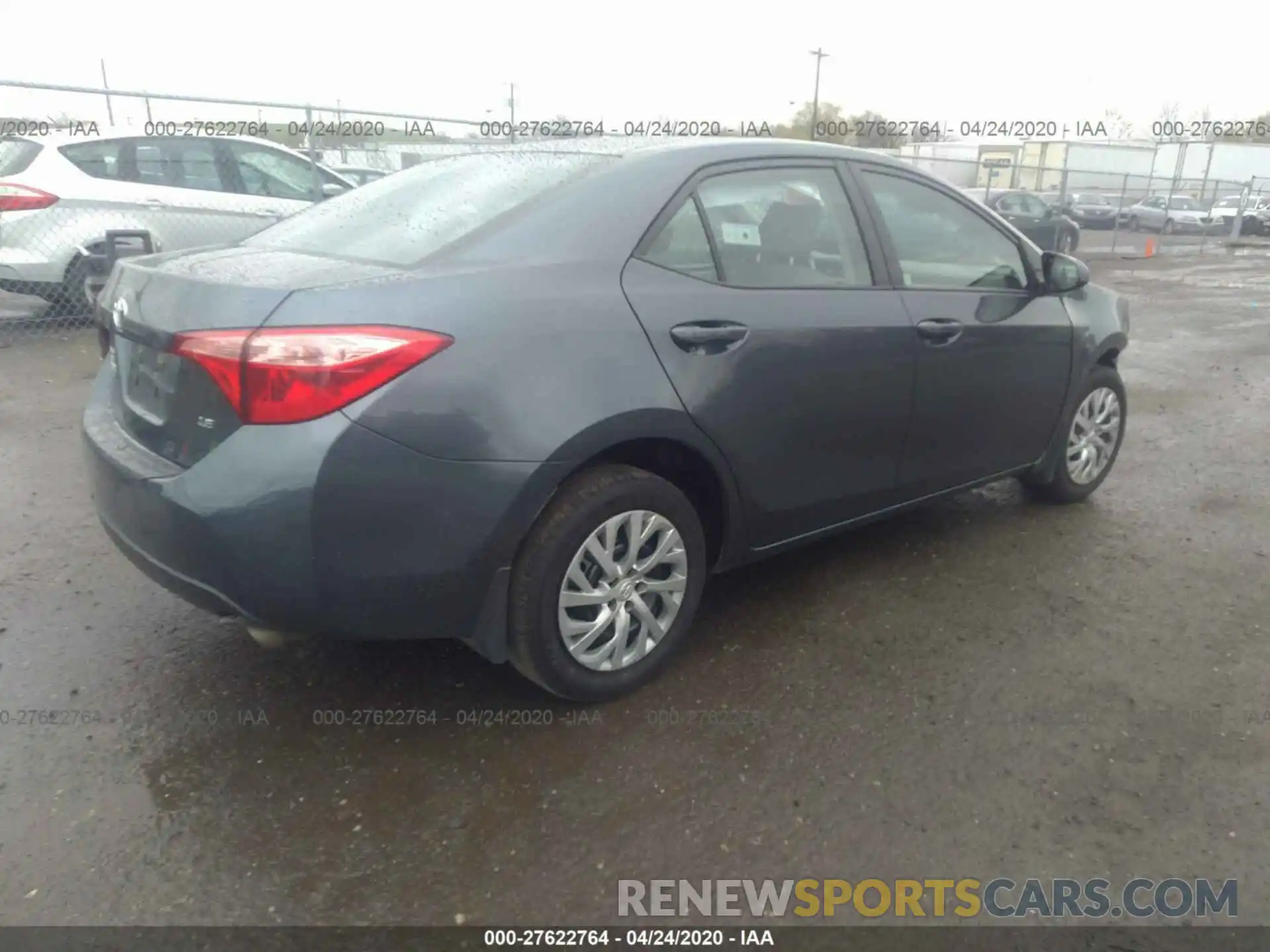 4 Photograph of a damaged car 2T1BURHE3KC197272 TOYOTA COROLLA 2019