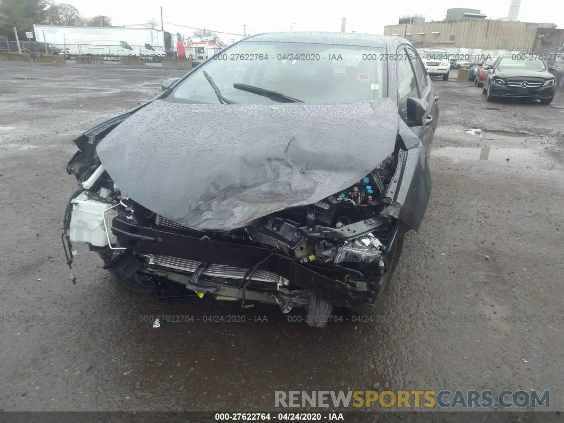 6 Photograph of a damaged car 2T1BURHE3KC197272 TOYOTA COROLLA 2019