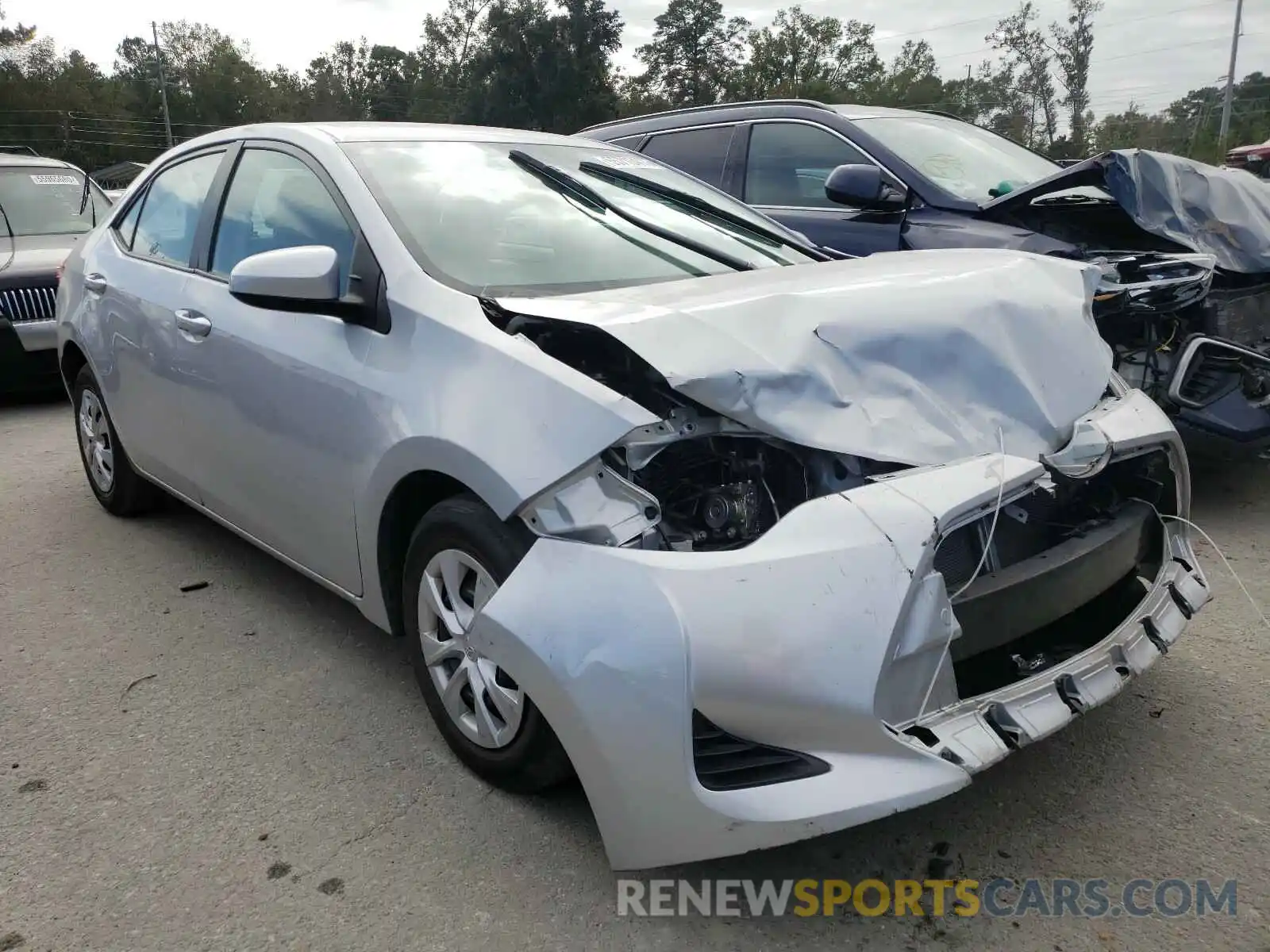 1 Photograph of a damaged car 2T1BURHE3KC198793 TOYOTA COROLLA 2019