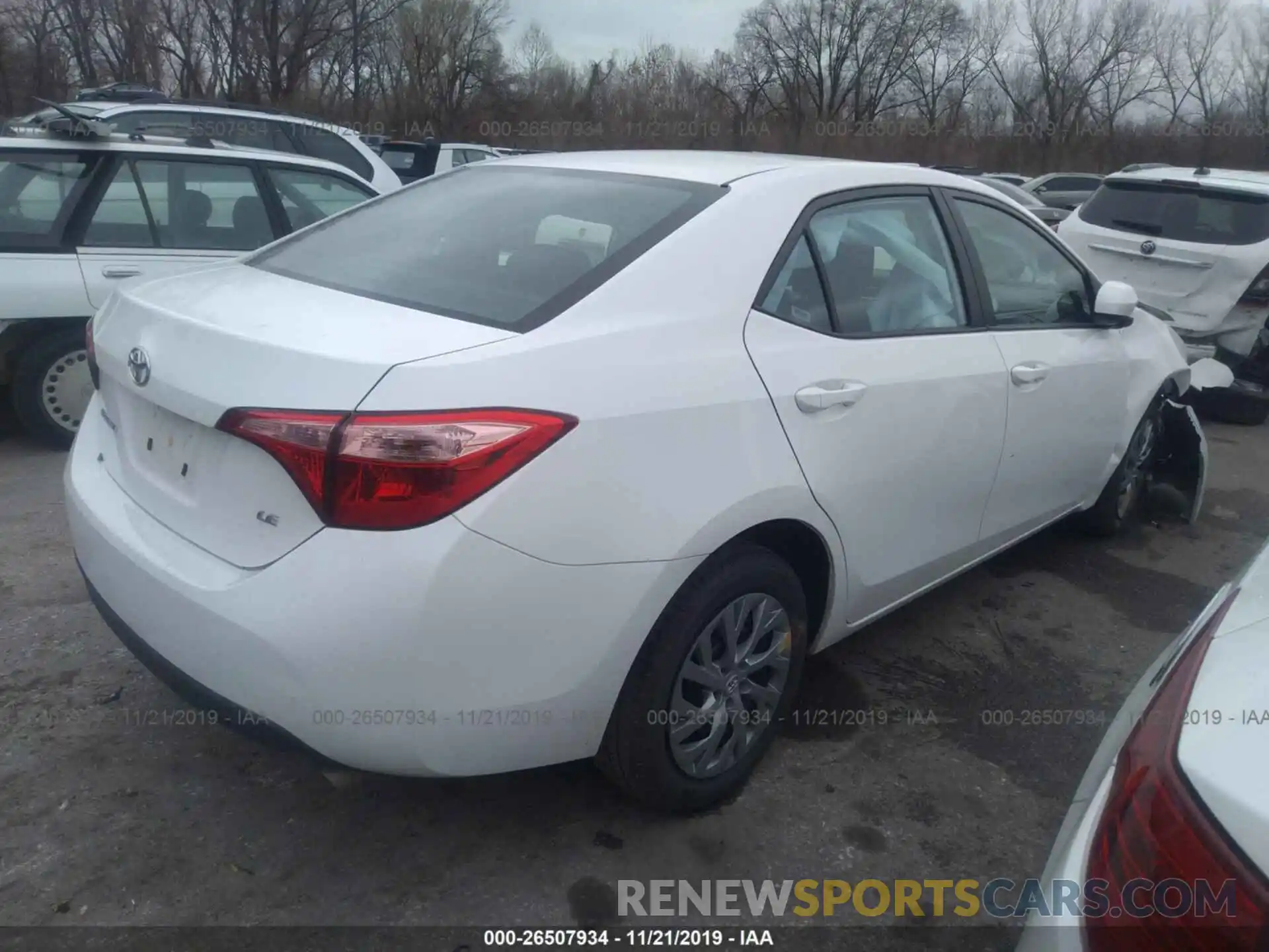 4 Photograph of a damaged car 2T1BURHE3KC199362 TOYOTA COROLLA 2019