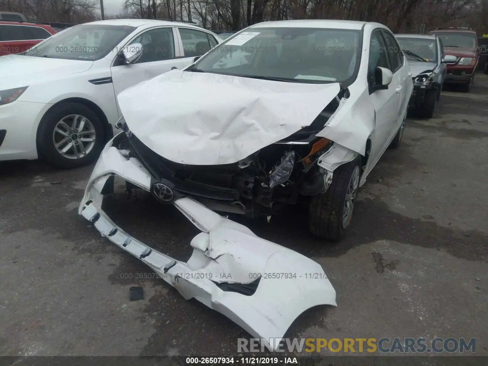 6 Photograph of a damaged car 2T1BURHE3KC199362 TOYOTA COROLLA 2019