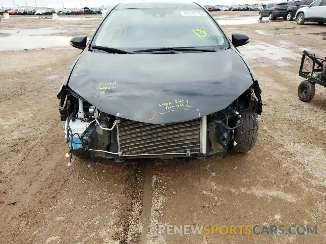 9 Photograph of a damaged car 2T1BURHE3KC199393 TOYOTA COROLLA 2019