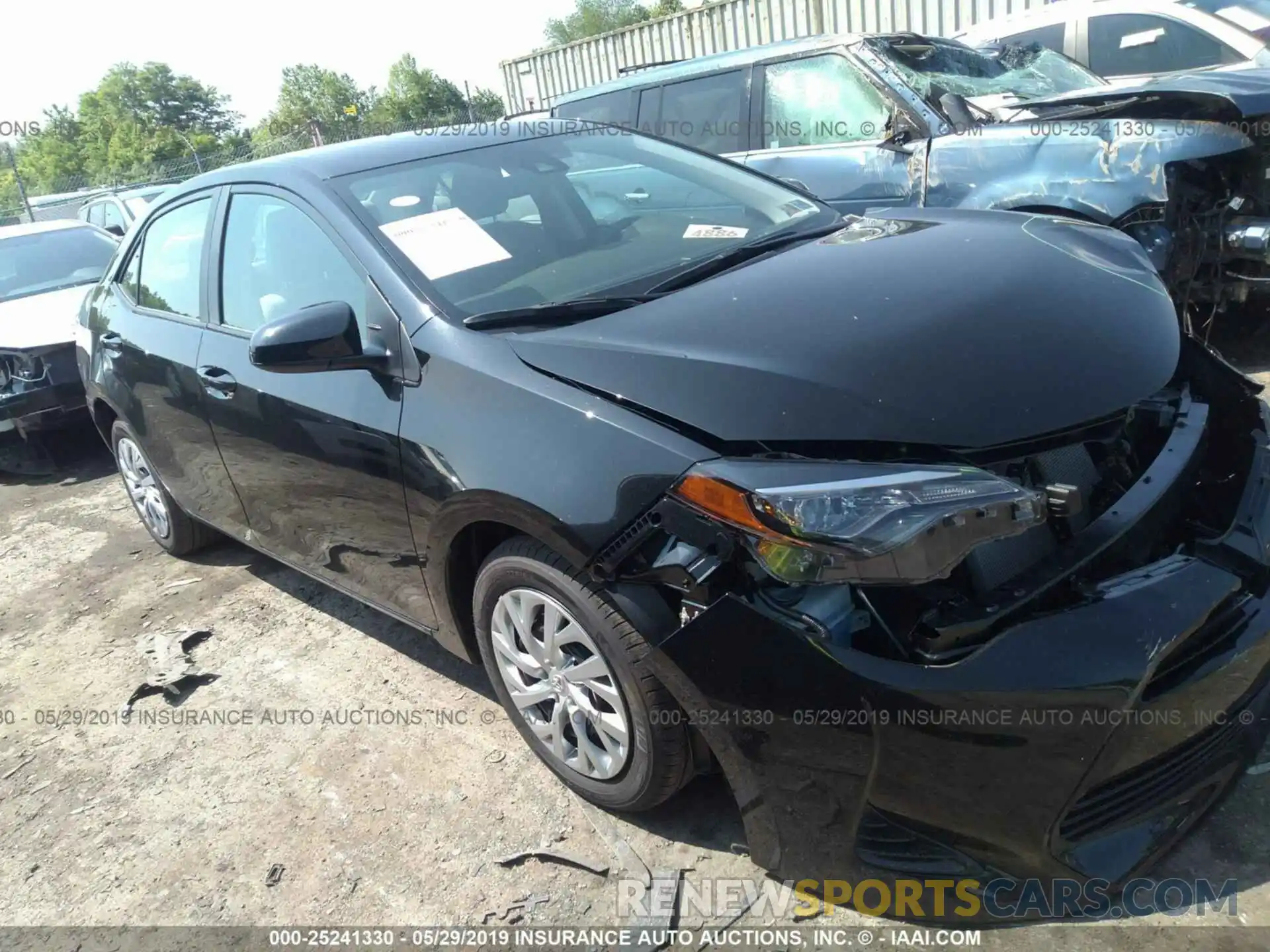 1 Photograph of a damaged car 2T1BURHE3KC200963 TOYOTA COROLLA 2019