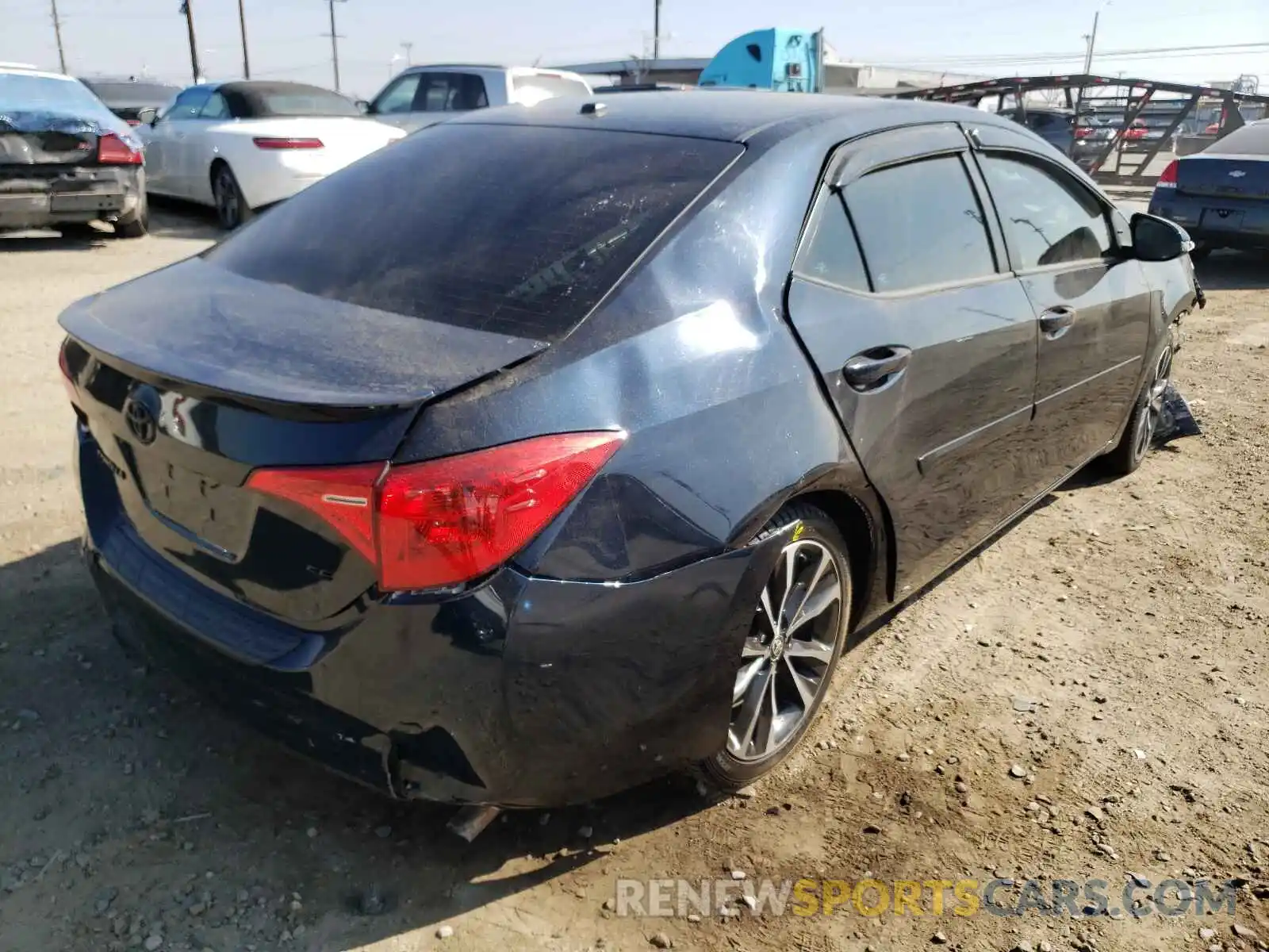 4 Photograph of a damaged car 2T1BURHE3KC201286 TOYOTA COROLLA 2019