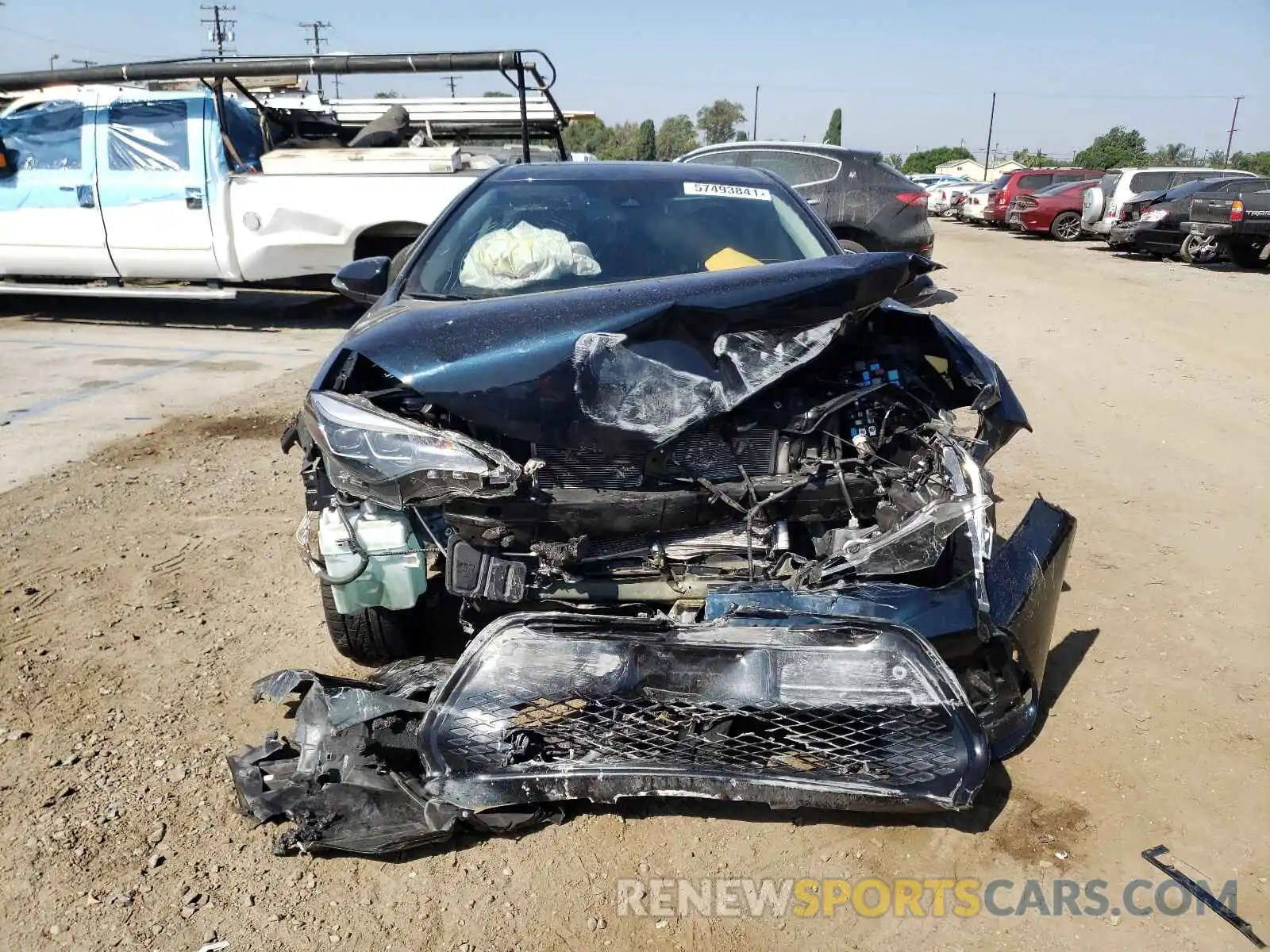 9 Photograph of a damaged car 2T1BURHE3KC201286 TOYOTA COROLLA 2019