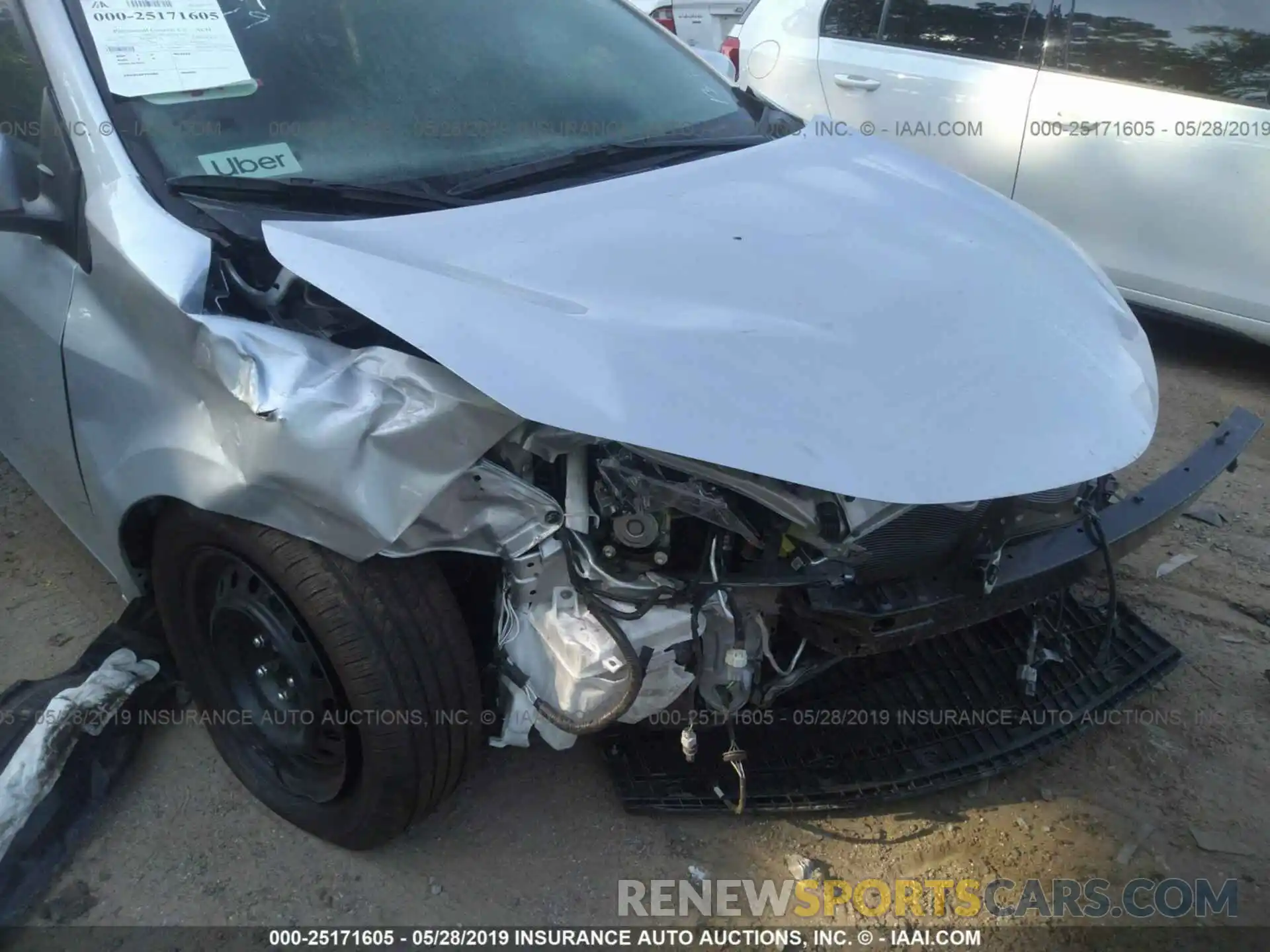 6 Photograph of a damaged car 2T1BURHE3KC201319 TOYOTA COROLLA 2019