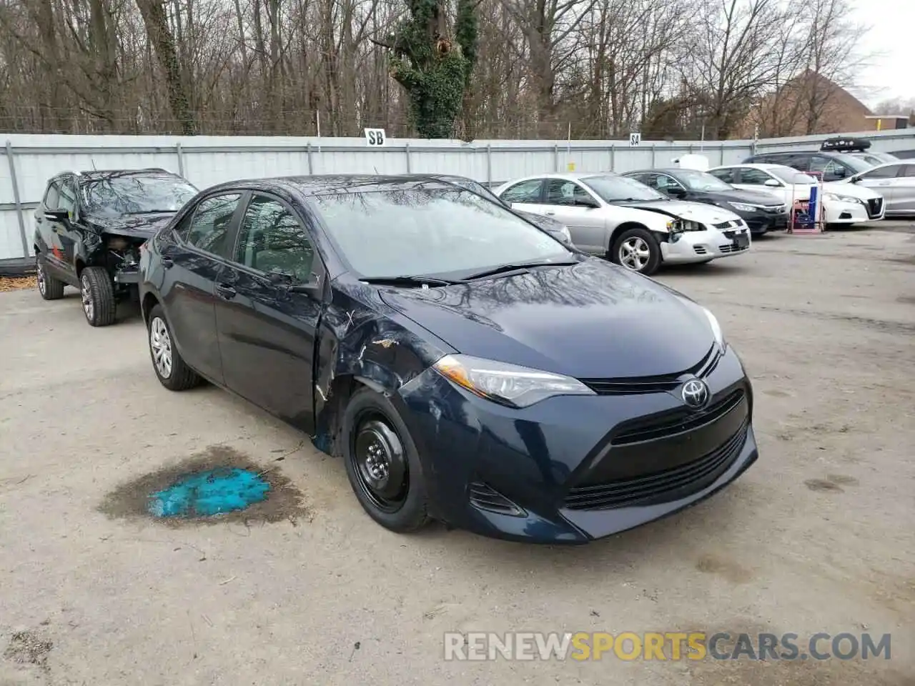 9 Photograph of a damaged car 2T1BURHE3KC201336 TOYOTA COROLLA 2019