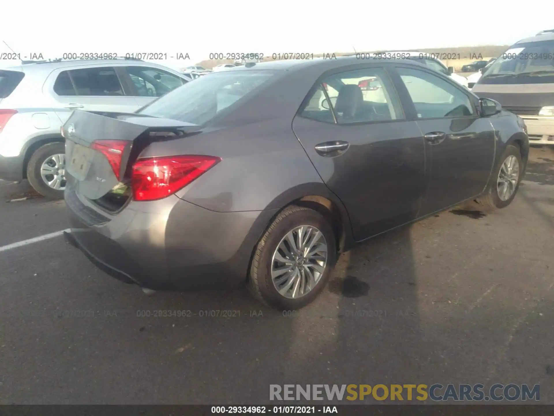 4 Photograph of a damaged car 2T1BURHE3KC201689 TOYOTA COROLLA 2019