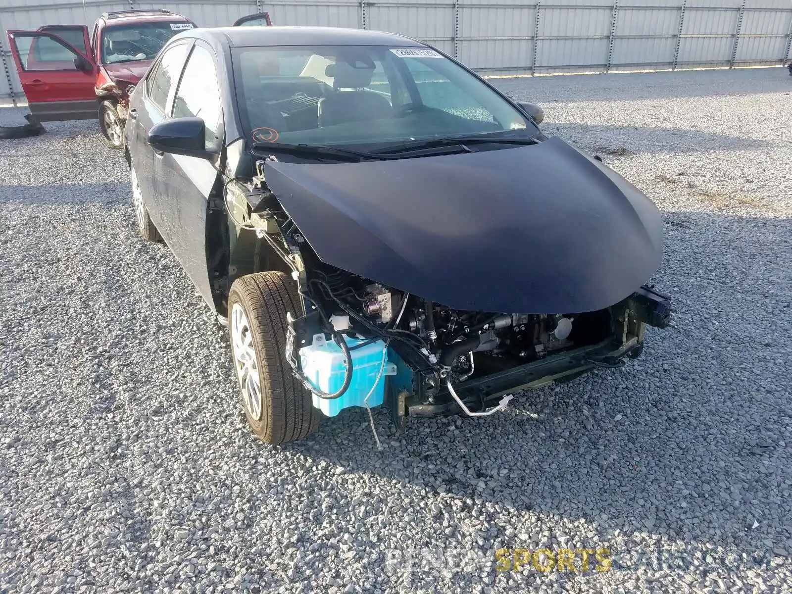 1 Photograph of a damaged car 2T1BURHE3KC201871 TOYOTA COROLLA 2019