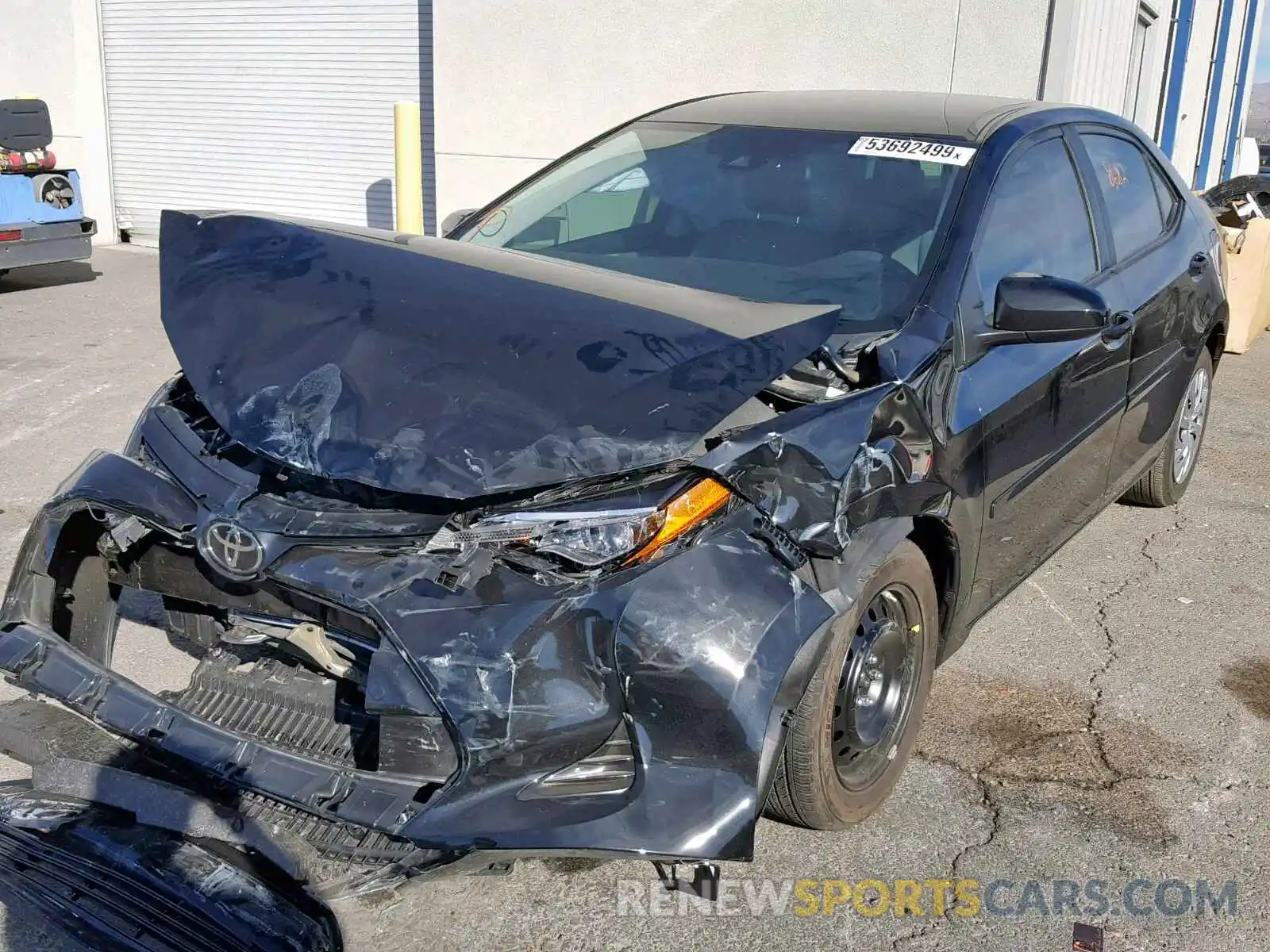 2 Photograph of a damaged car 2T1BURHE3KC202275 TOYOTA COROLLA 2019