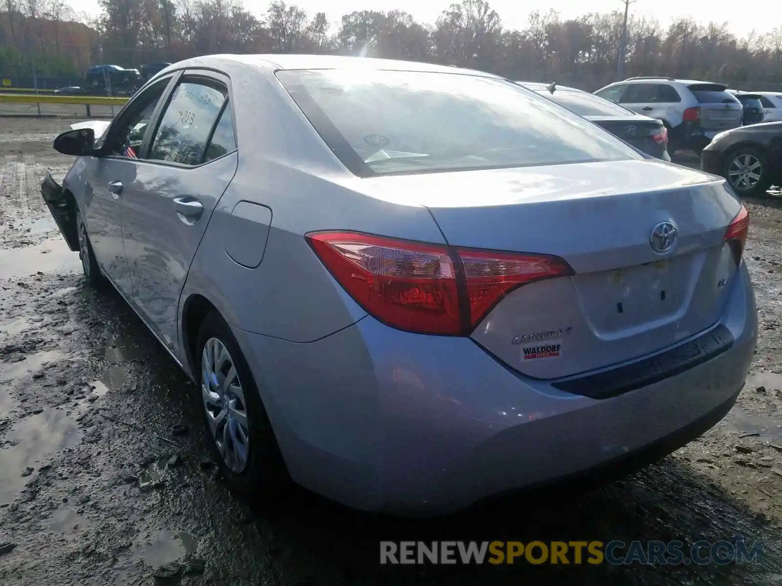 3 Photograph of a damaged car 2T1BURHE3KC202468 TOYOTA COROLLA 2019