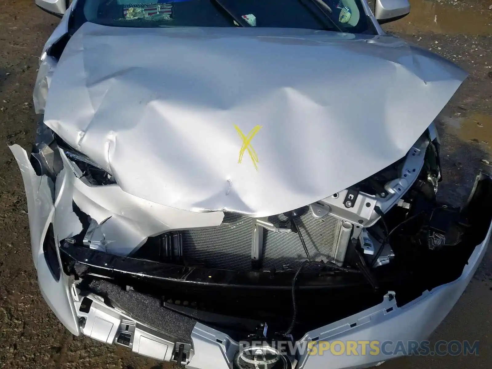 7 Photograph of a damaged car 2T1BURHE3KC202468 TOYOTA COROLLA 2019