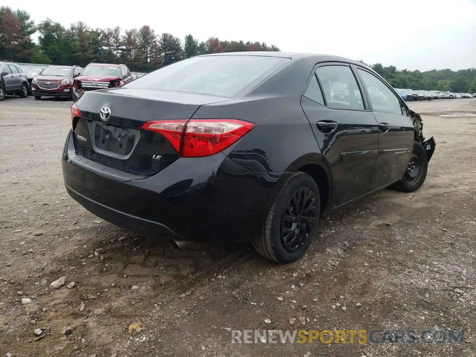 4 Photograph of a damaged car 2T1BURHE3KC202566 TOYOTA COROLLA 2019