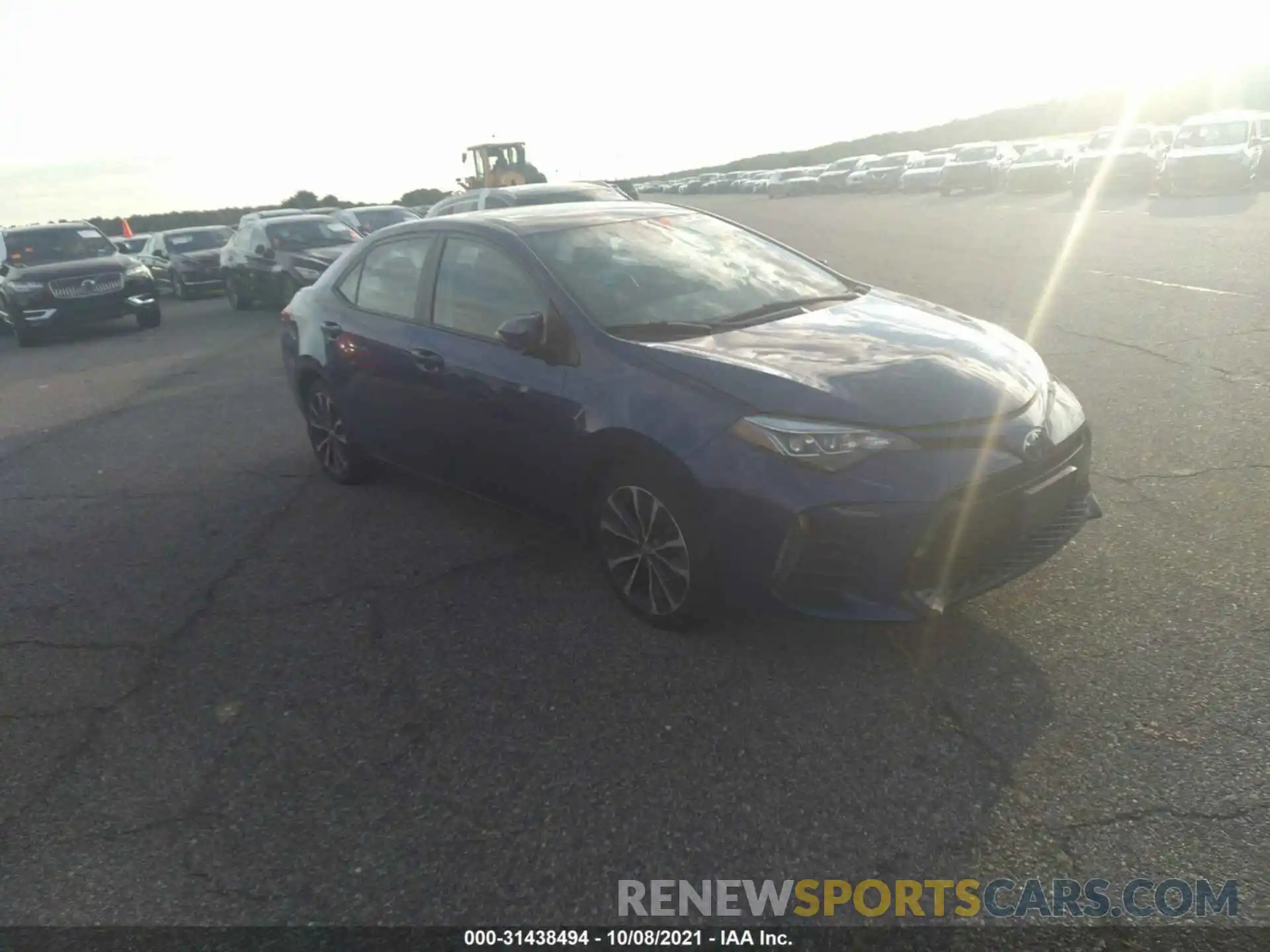 1 Photograph of a damaged car 2T1BURHE3KC202745 TOYOTA COROLLA 2019