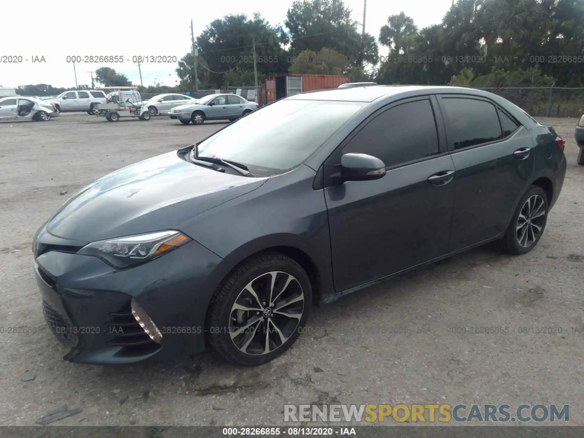 2 Photograph of a damaged car 2T1BURHE3KC202888 TOYOTA COROLLA 2019