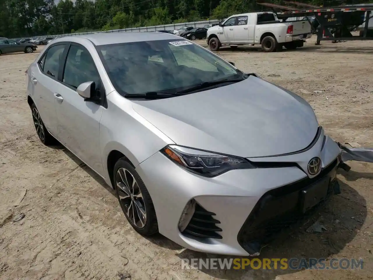 1 Photograph of a damaged car 2T1BURHE3KC203569 TOYOTA COROLLA 2019