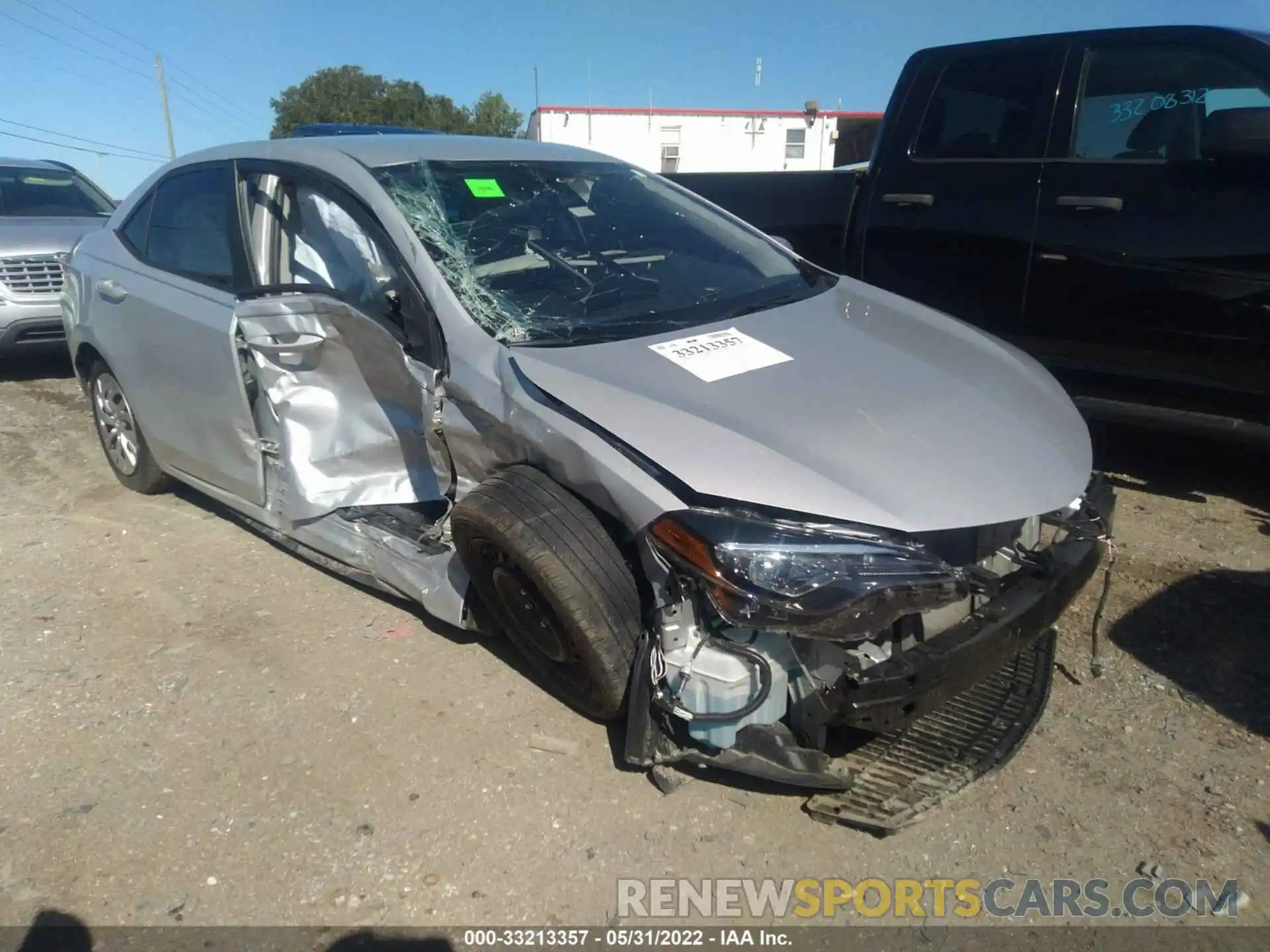 1 Photograph of a damaged car 2T1BURHE3KC204057 TOYOTA COROLLA 2019