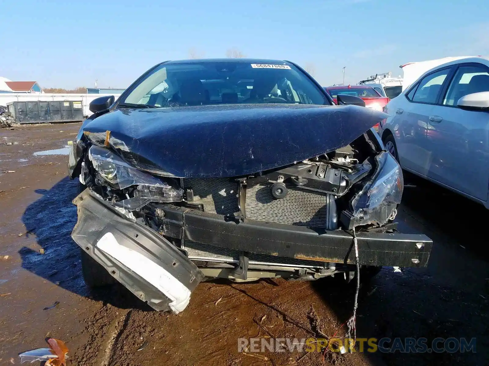 9 Photograph of a damaged car 2T1BURHE3KC205144 TOYOTA COROLLA 2019