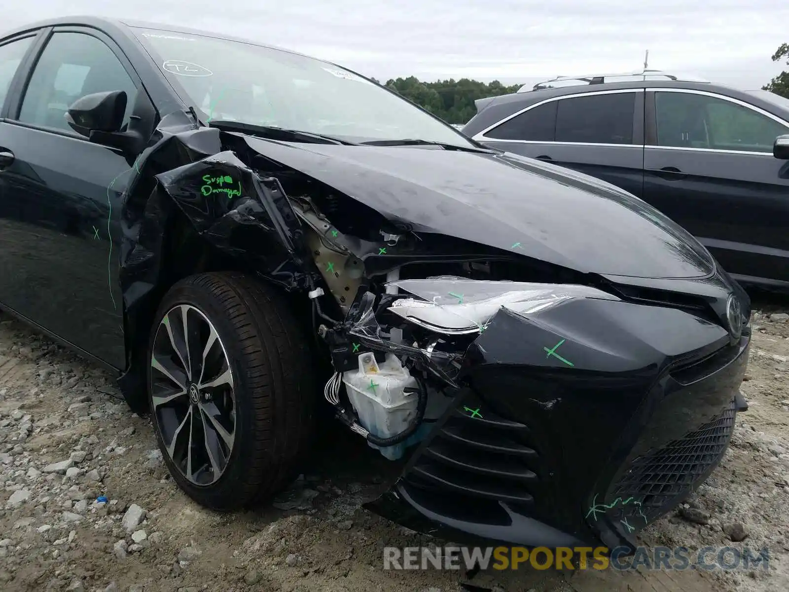 9 Photograph of a damaged car 2T1BURHE3KC205905 TOYOTA COROLLA 2019