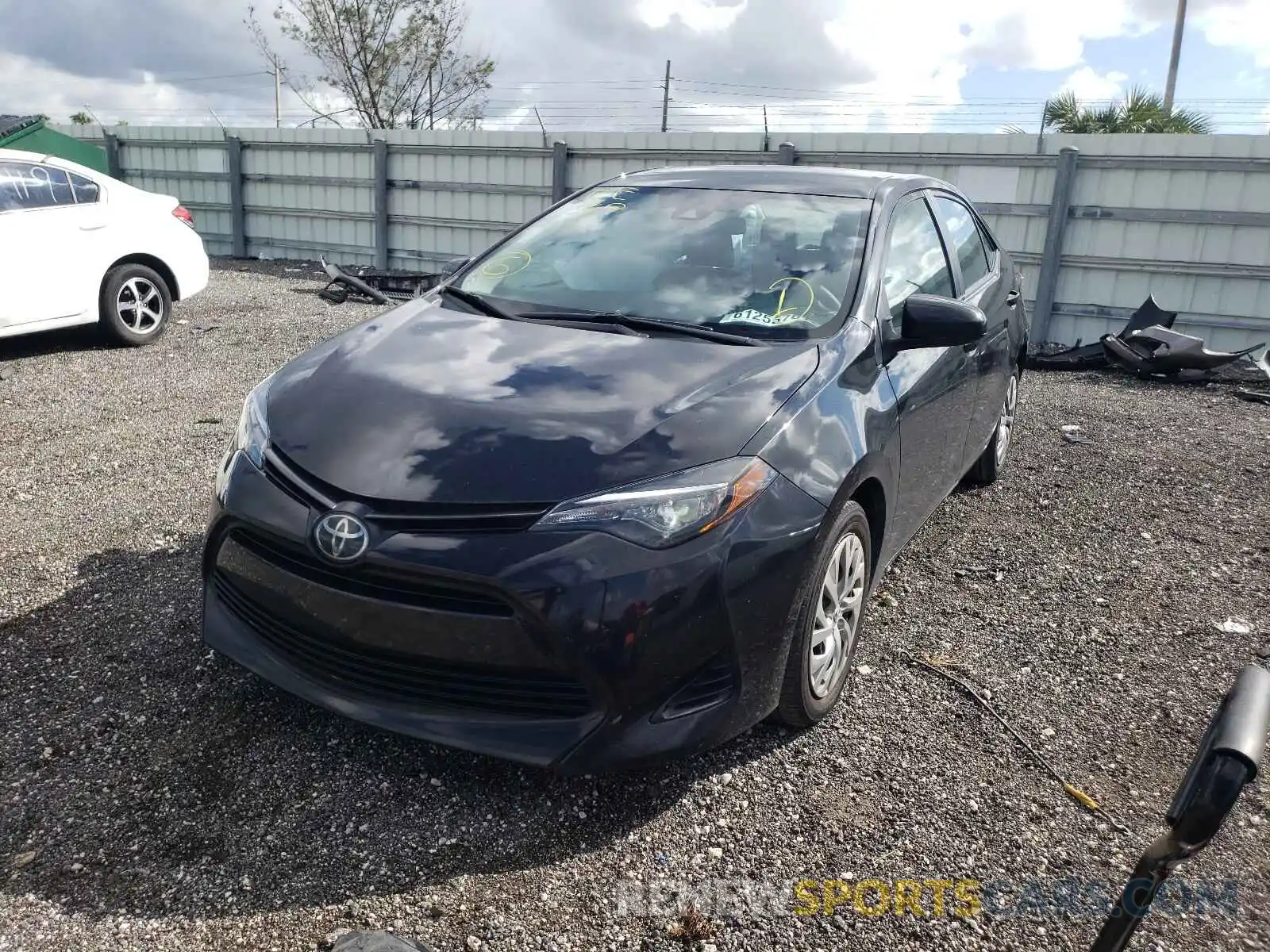 2 Photograph of a damaged car 2T1BURHE3KC206570 TOYOTA COROLLA 2019