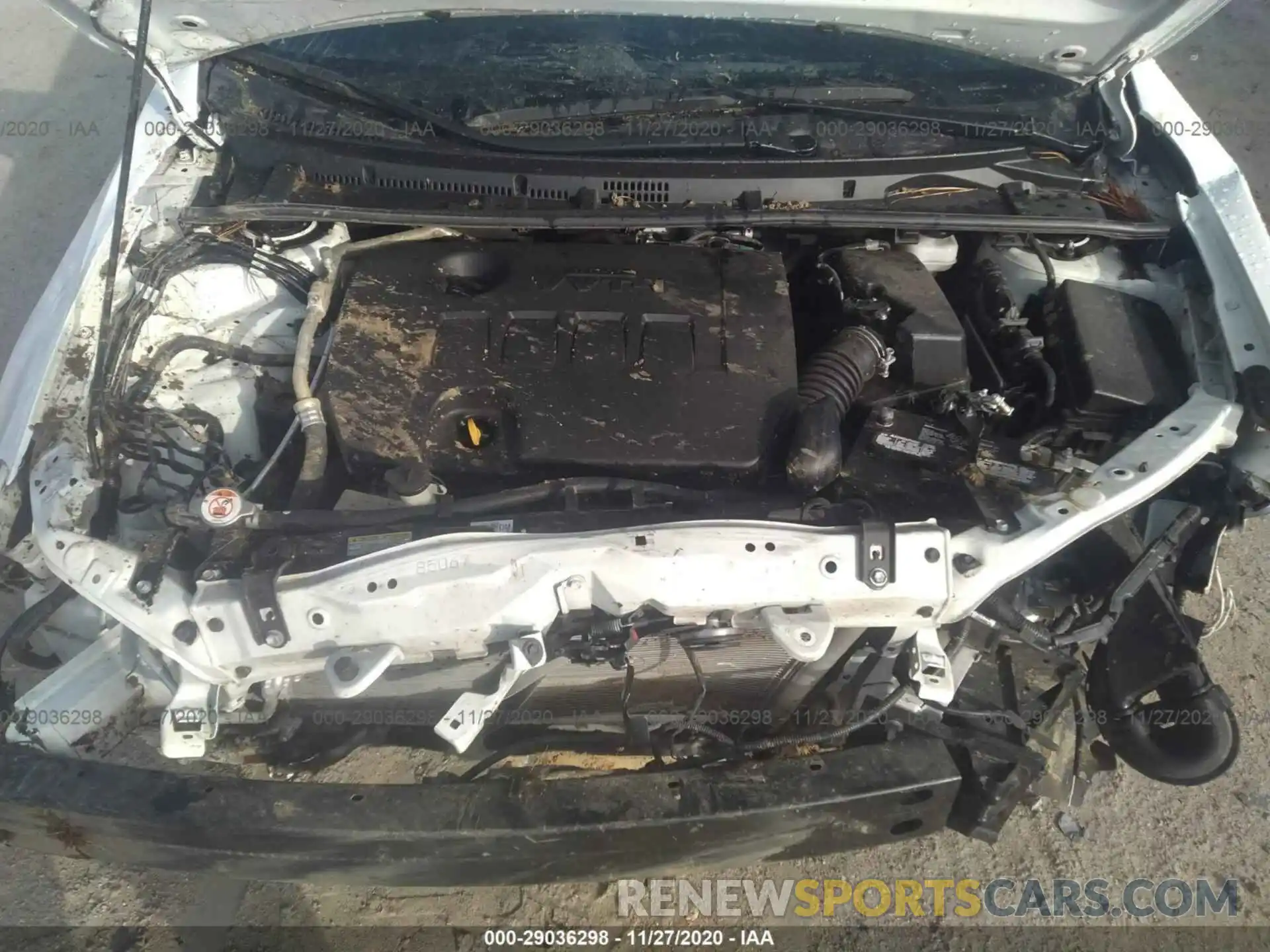 10 Photograph of a damaged car 2T1BURHE3KC206875 TOYOTA COROLLA 2019