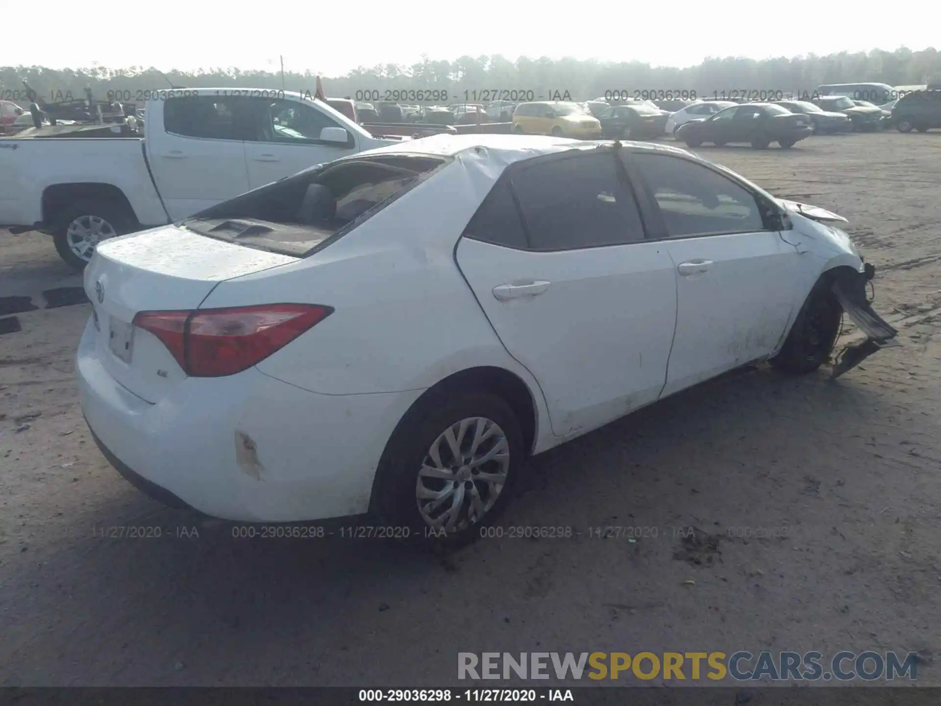 4 Photograph of a damaged car 2T1BURHE3KC206875 TOYOTA COROLLA 2019