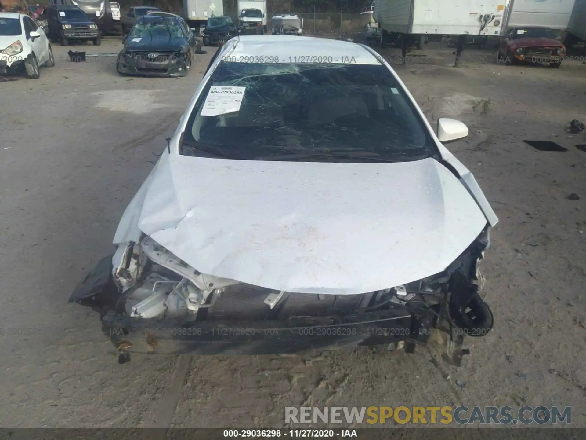 6 Photograph of a damaged car 2T1BURHE3KC206875 TOYOTA COROLLA 2019