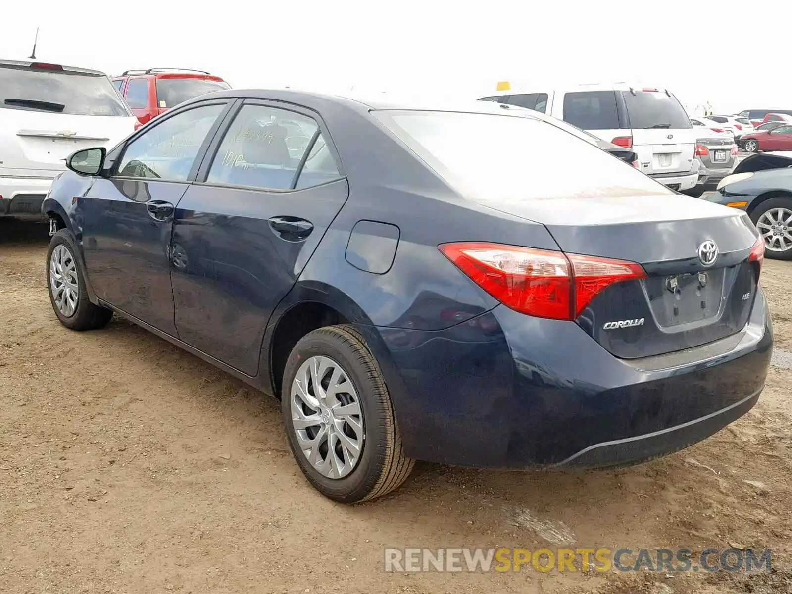 3 Photograph of a damaged car 2T1BURHE3KC207265 TOYOTA COROLLA 2019