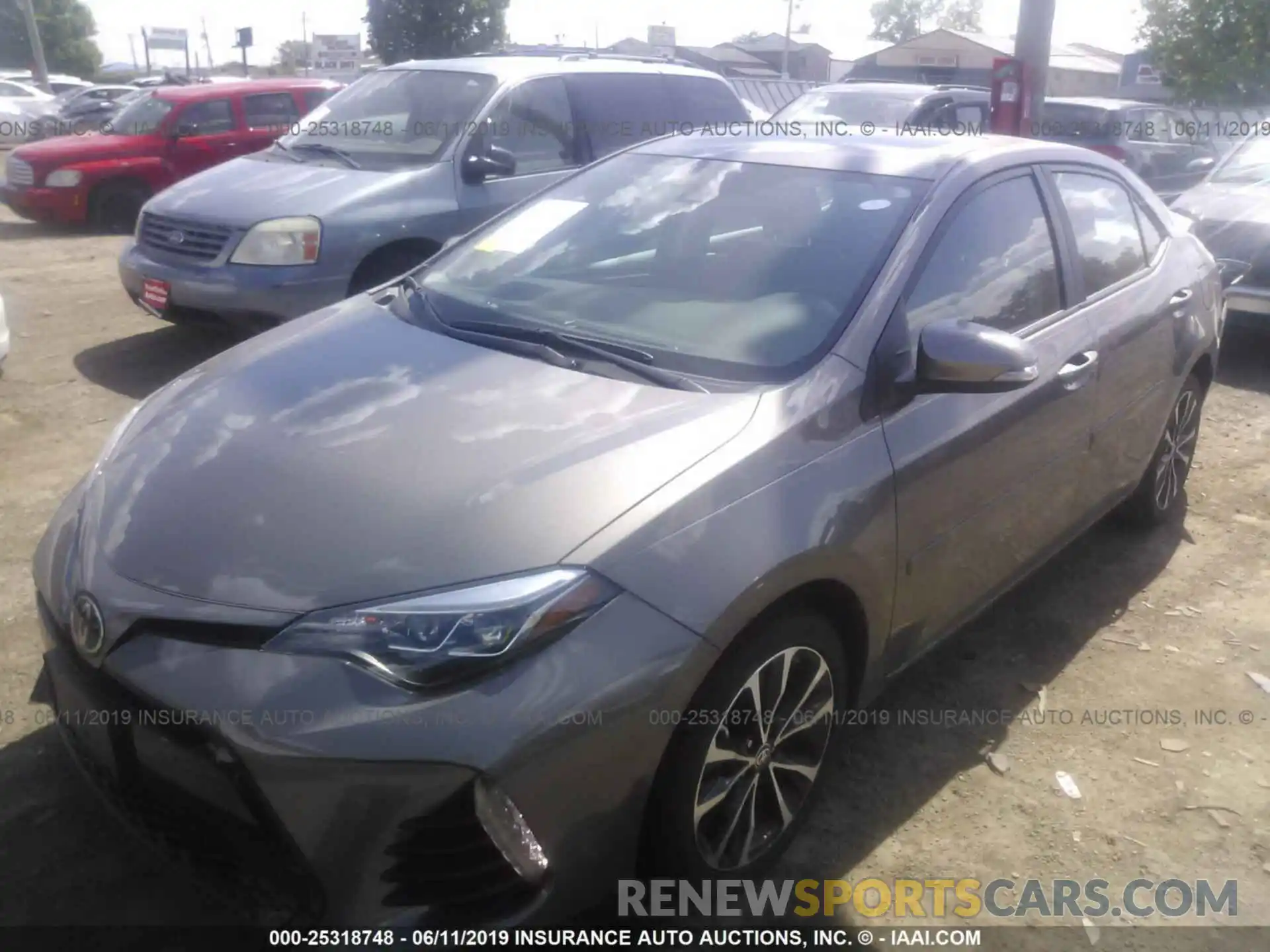 2 Photograph of a damaged car 2T1BURHE3KC208044 TOYOTA COROLLA 2019